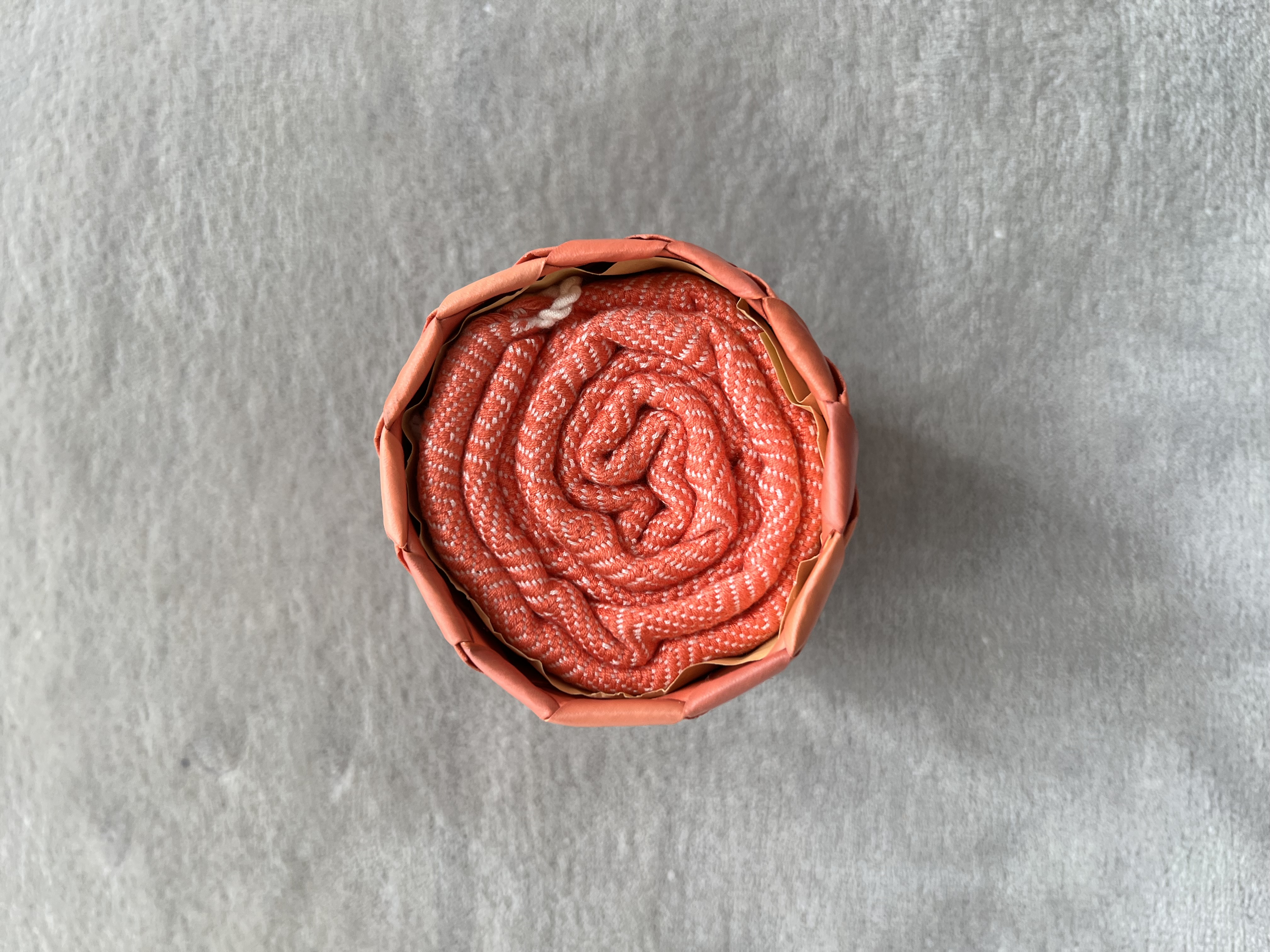 Le Krama Chaud Orange Corail 10