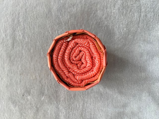 Le Krama Chaud Orange Corail 10