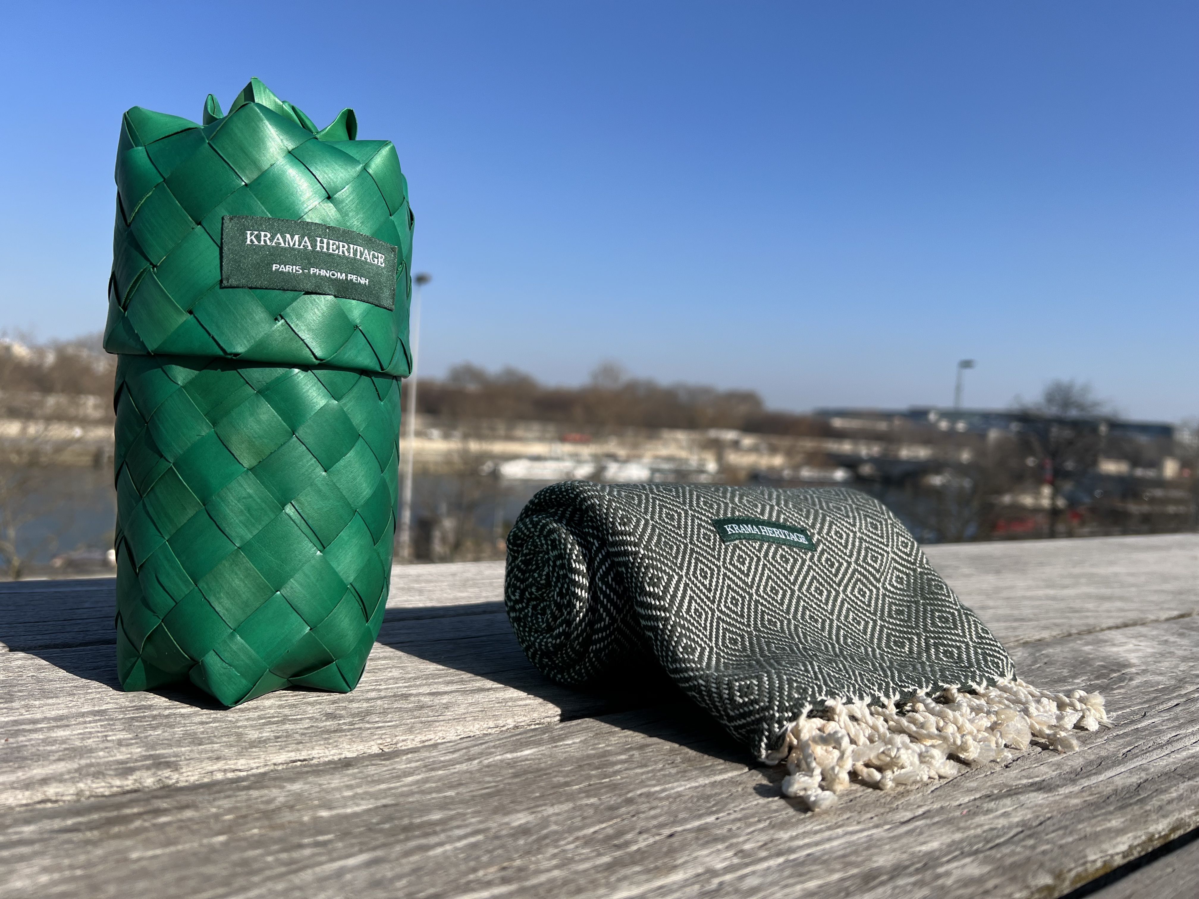 Le Krama Chaud Vert Forêt 6