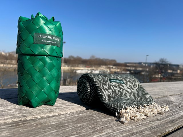 Le Krama Chaud Vert Forêt 6