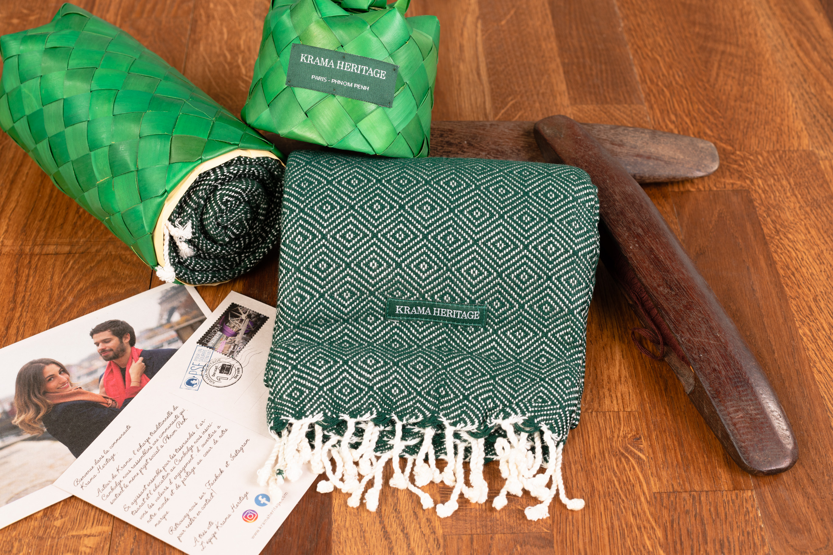 Le Krama Chaud Vert Forêt 2