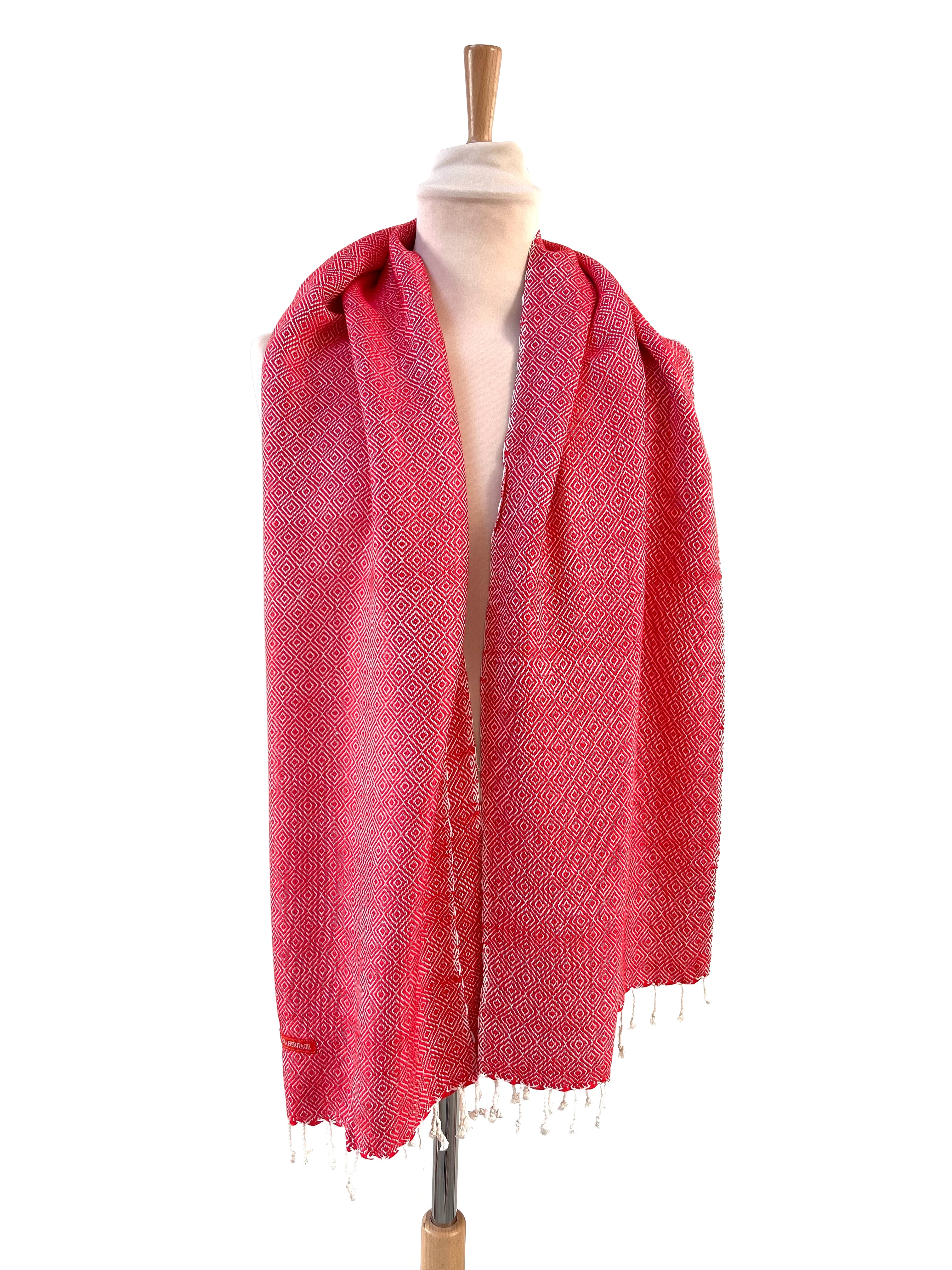 Le Krama Chaud Rouge Coquelicot 5