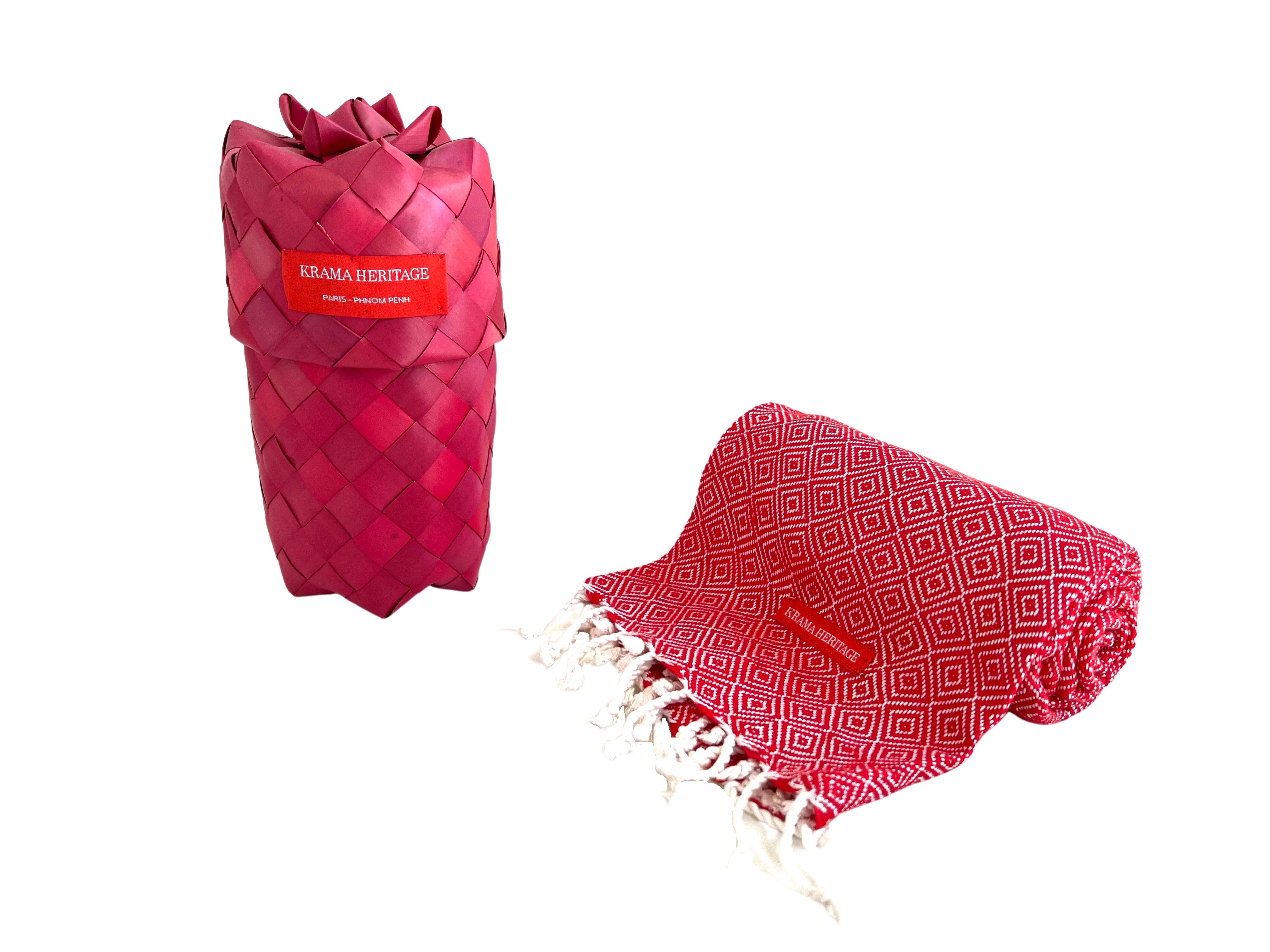 Le Krama Chaud Rouge Coquelicot 9