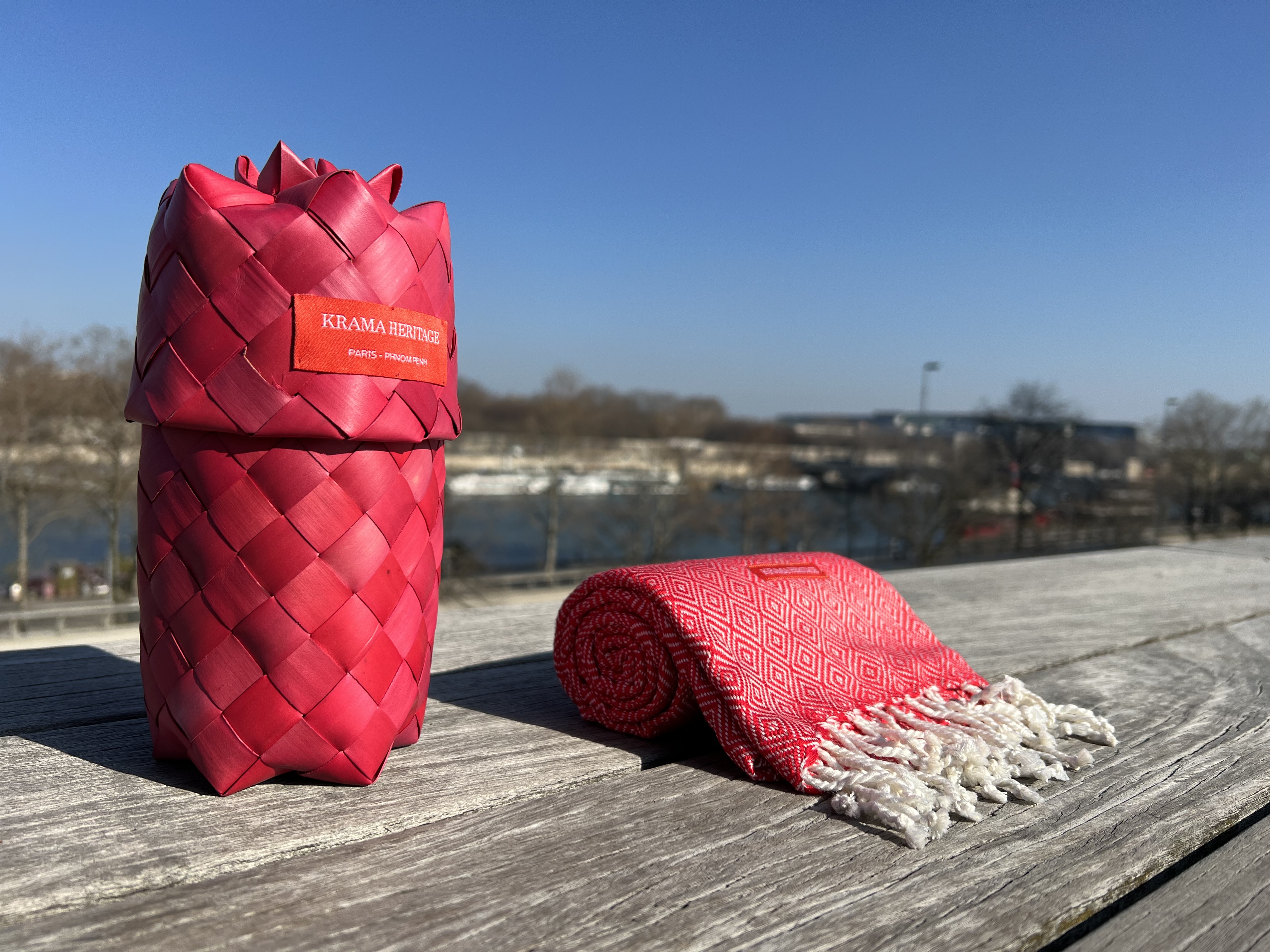 Le Krama Chaud Rouge Coquelicot 6