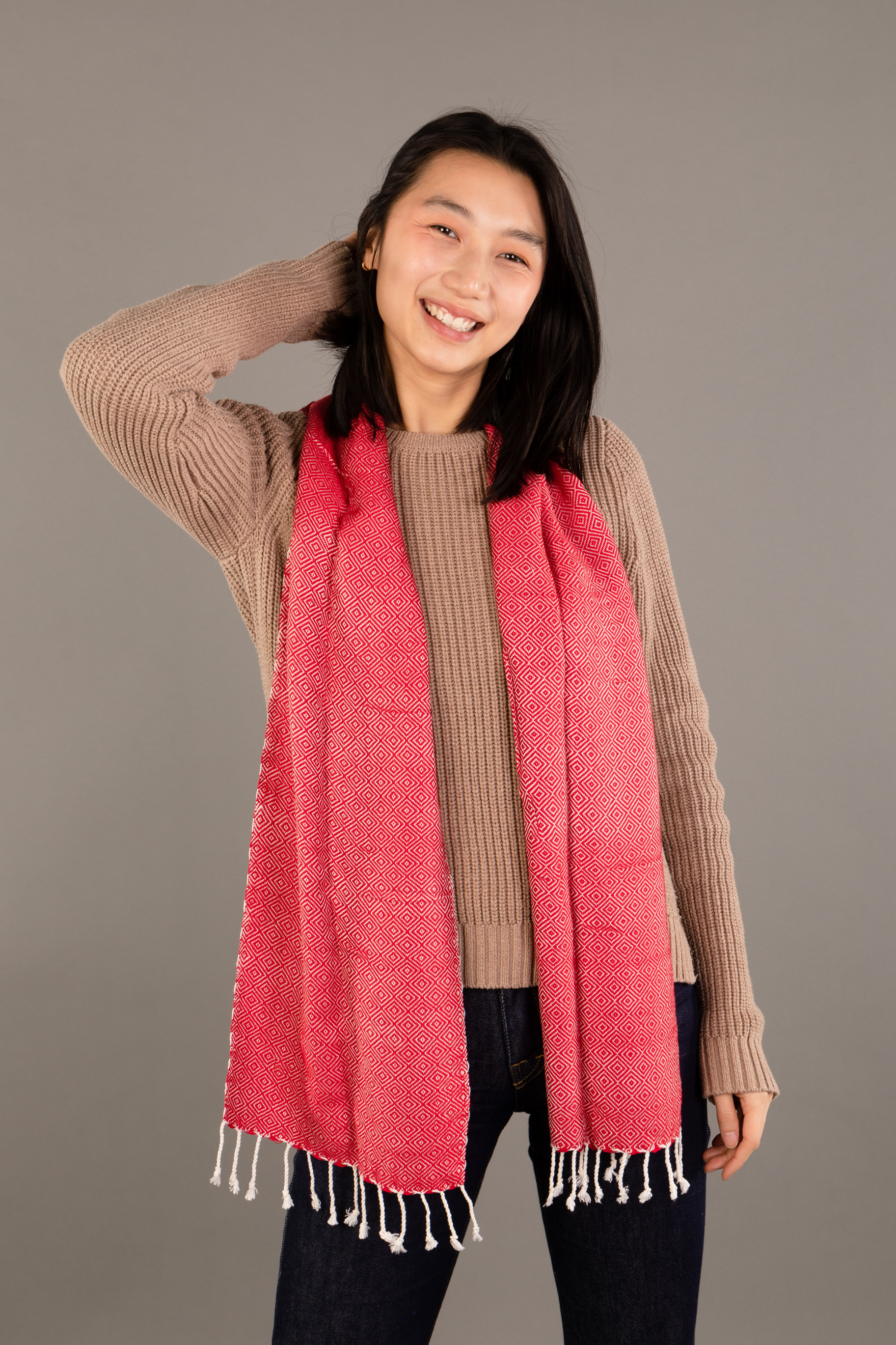 Le Krama Chaud Rouge Coquelicot 3