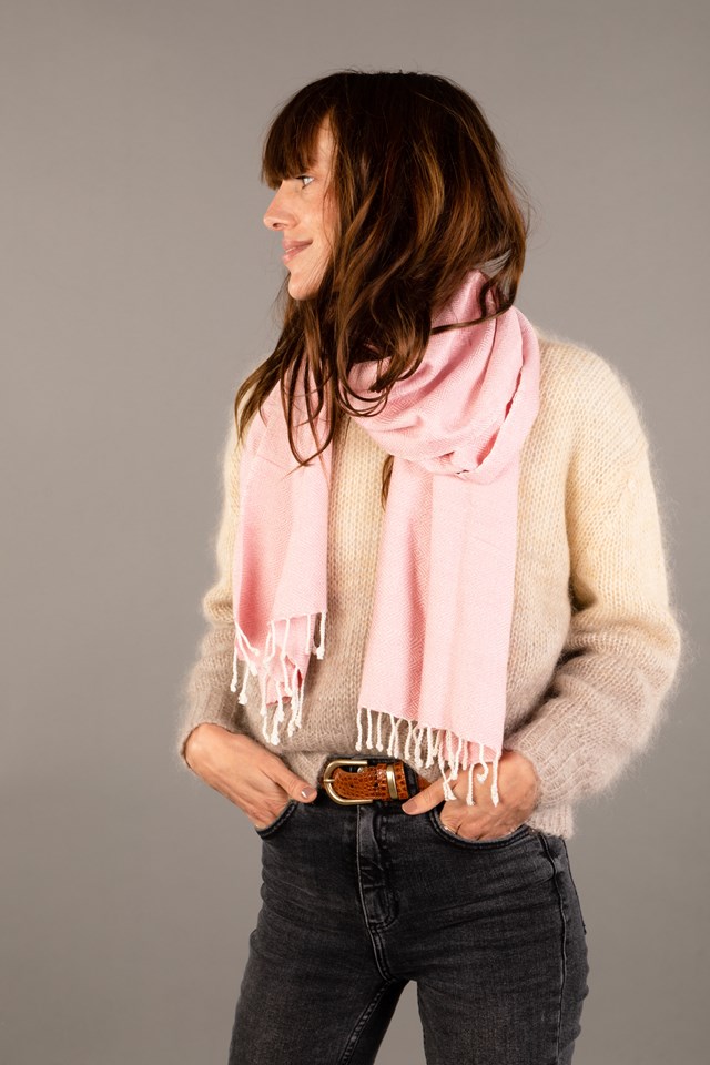 Le Krama Chaud Rose Clair 4