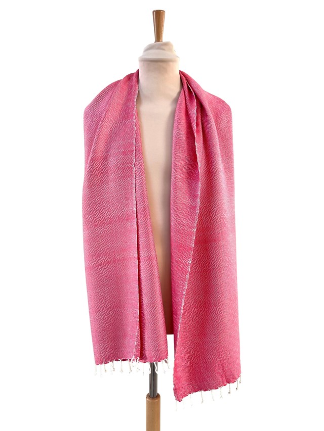 Le Krama Chaud Rose Bonbon 5