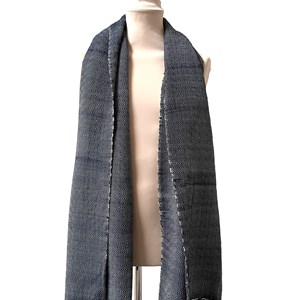 Le Grand Krama Chaud Bleu Marine