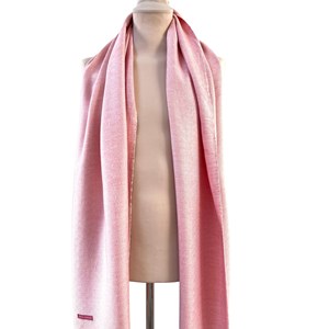 Le Grand Krama Chaud Rose Clair