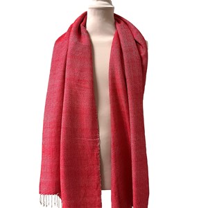 Le Grand Krama Rouge Coquelicot
