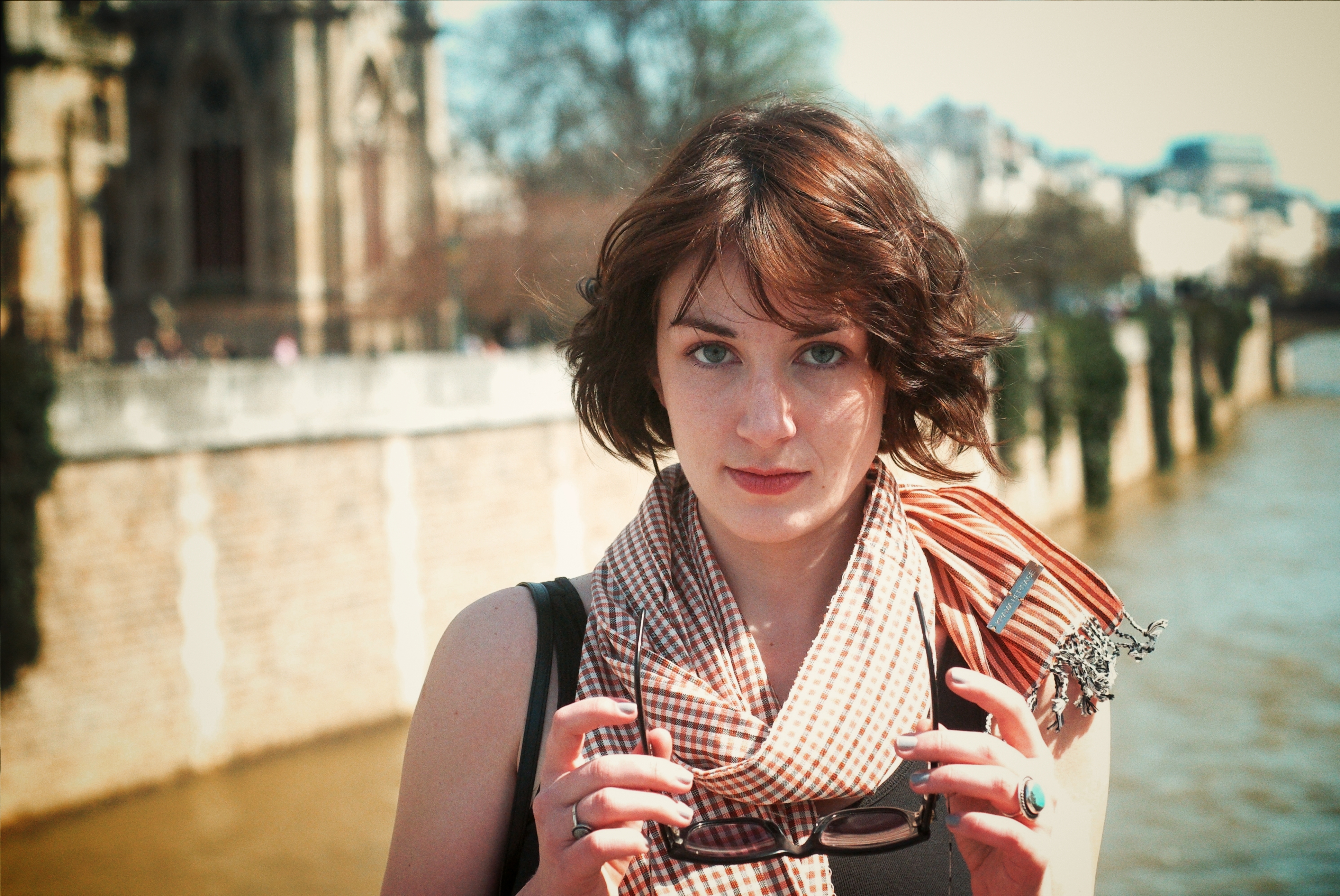 Le Krama Traditionnel Orange Mandarin 4