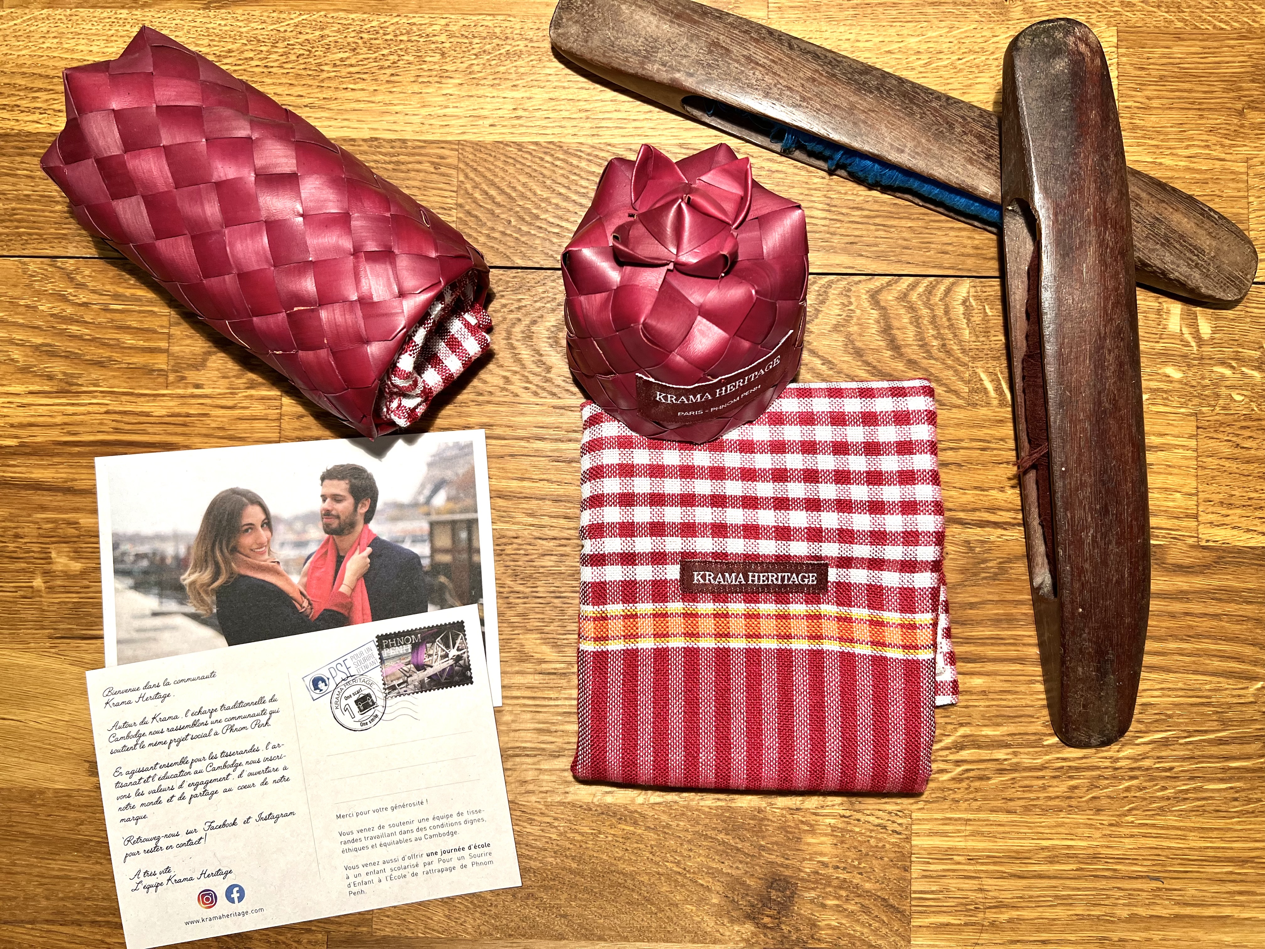 Le Krama Origine Grenat 2