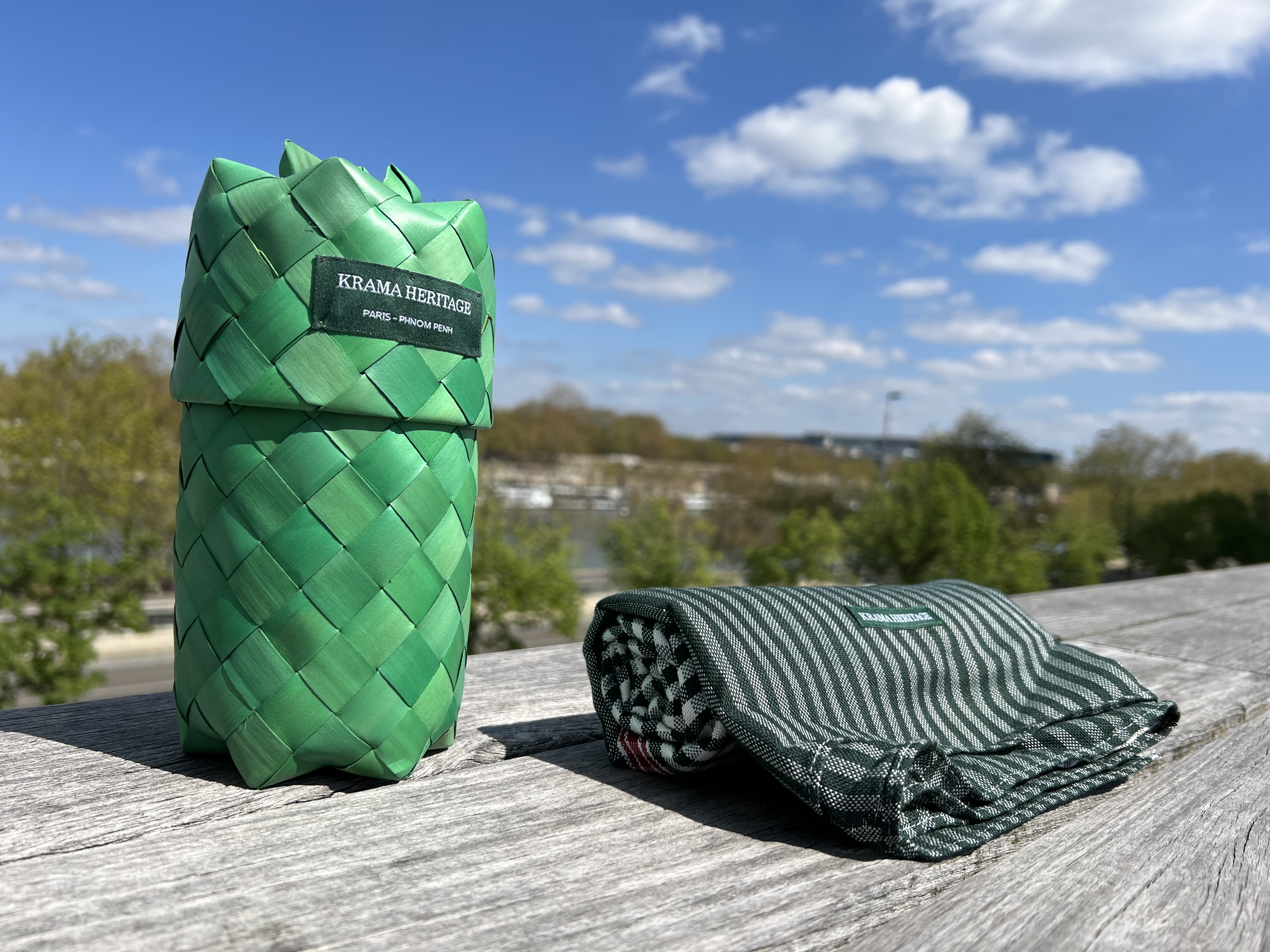 Le Krama Origine Olive 7