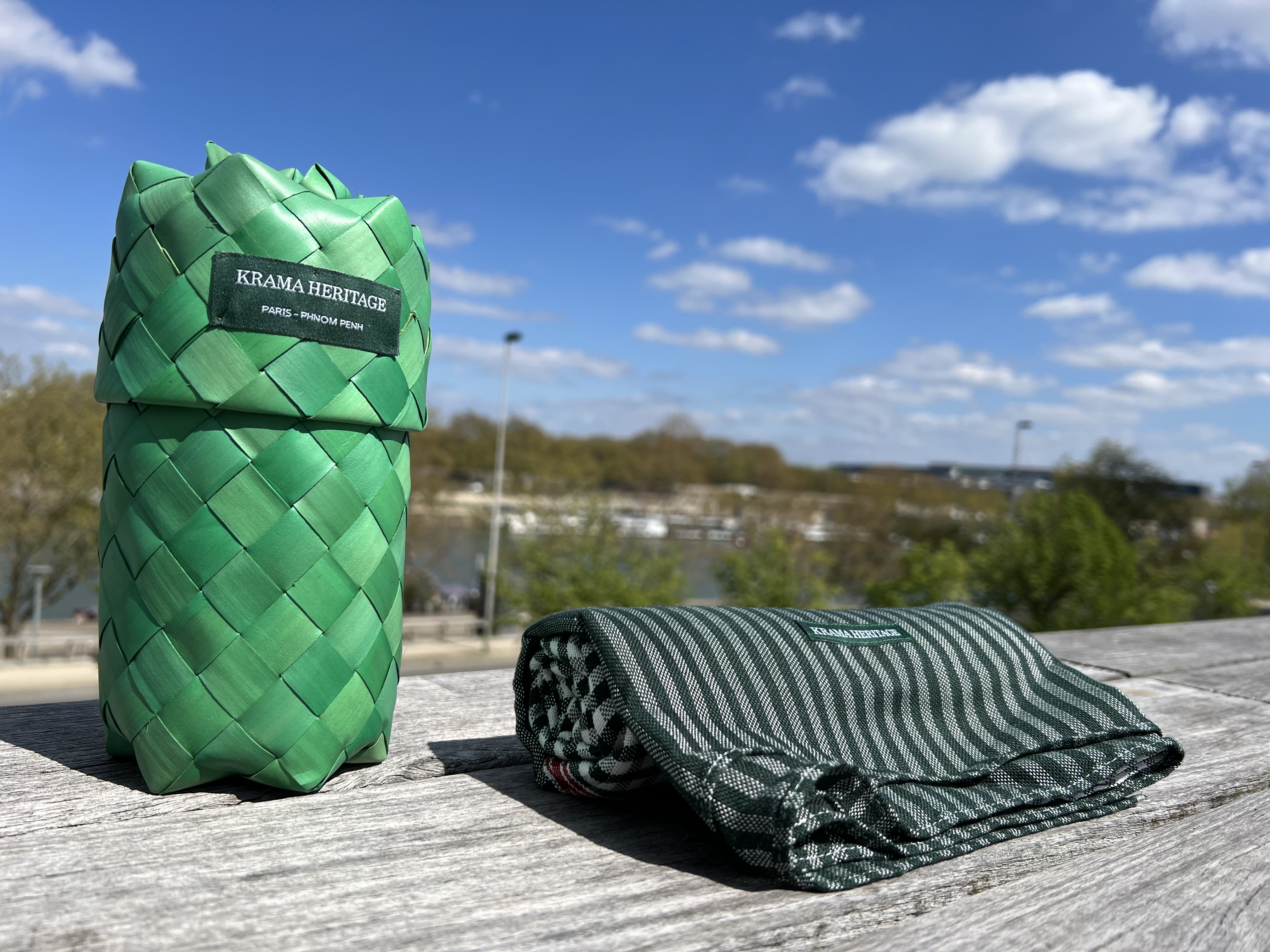 Le Krama Origine Olive 8