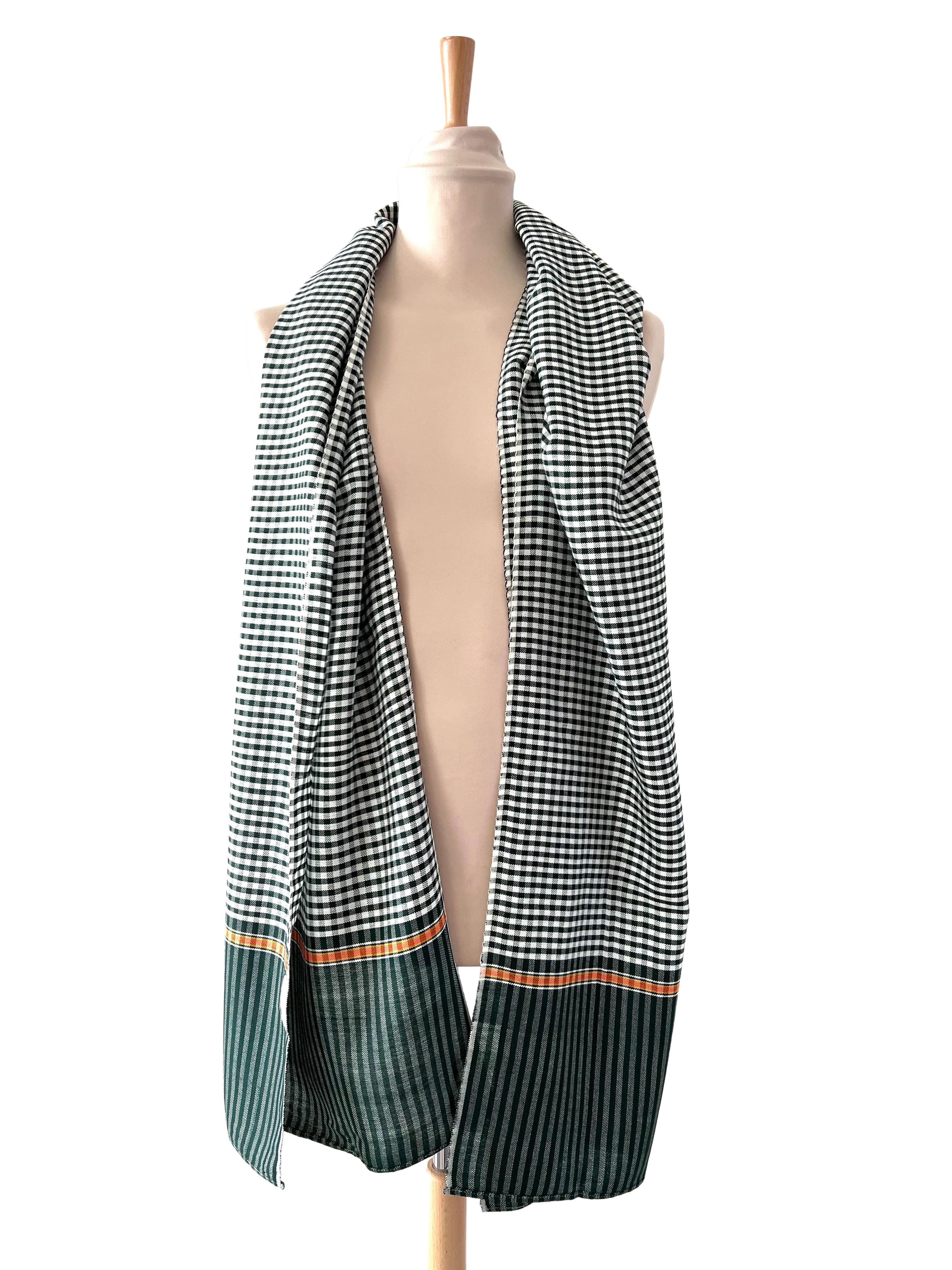 Le Grand Krama Origine Olive 5