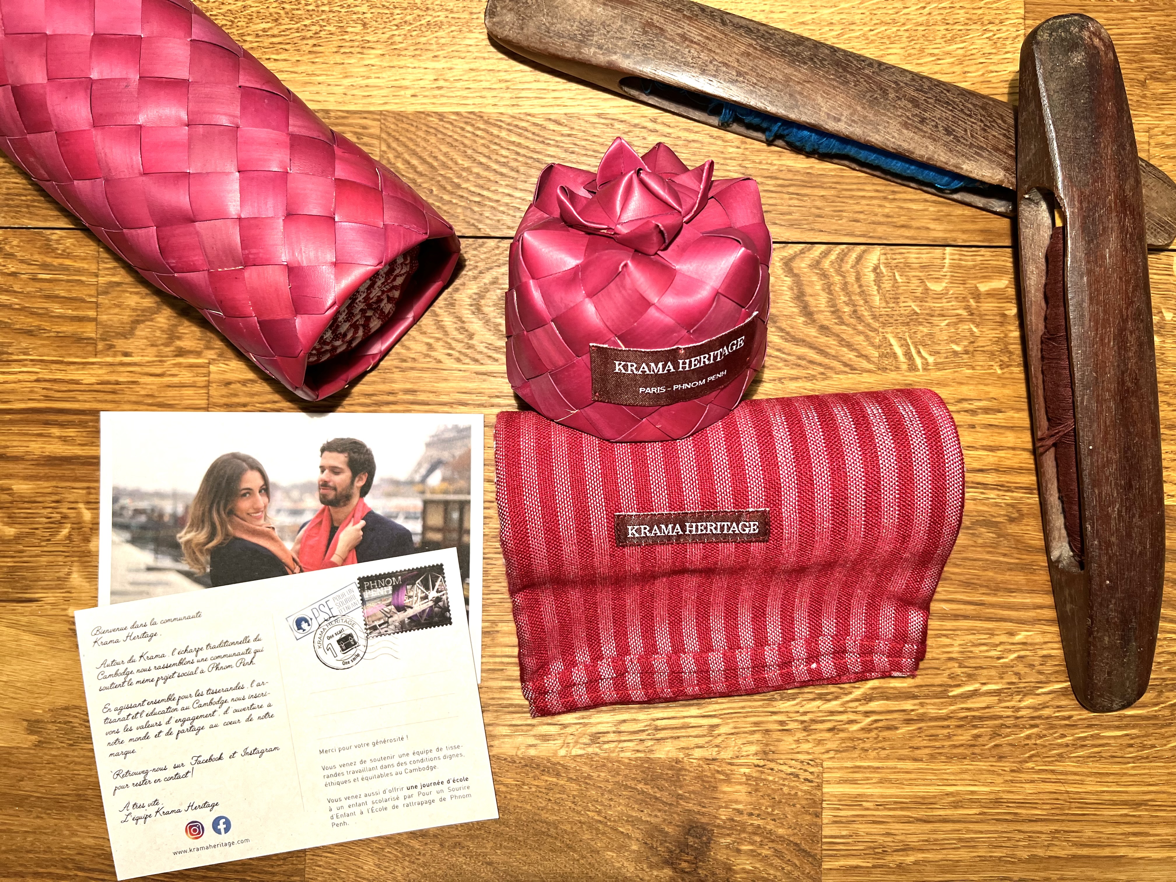 Le Grand Krama Origine Grenat 2