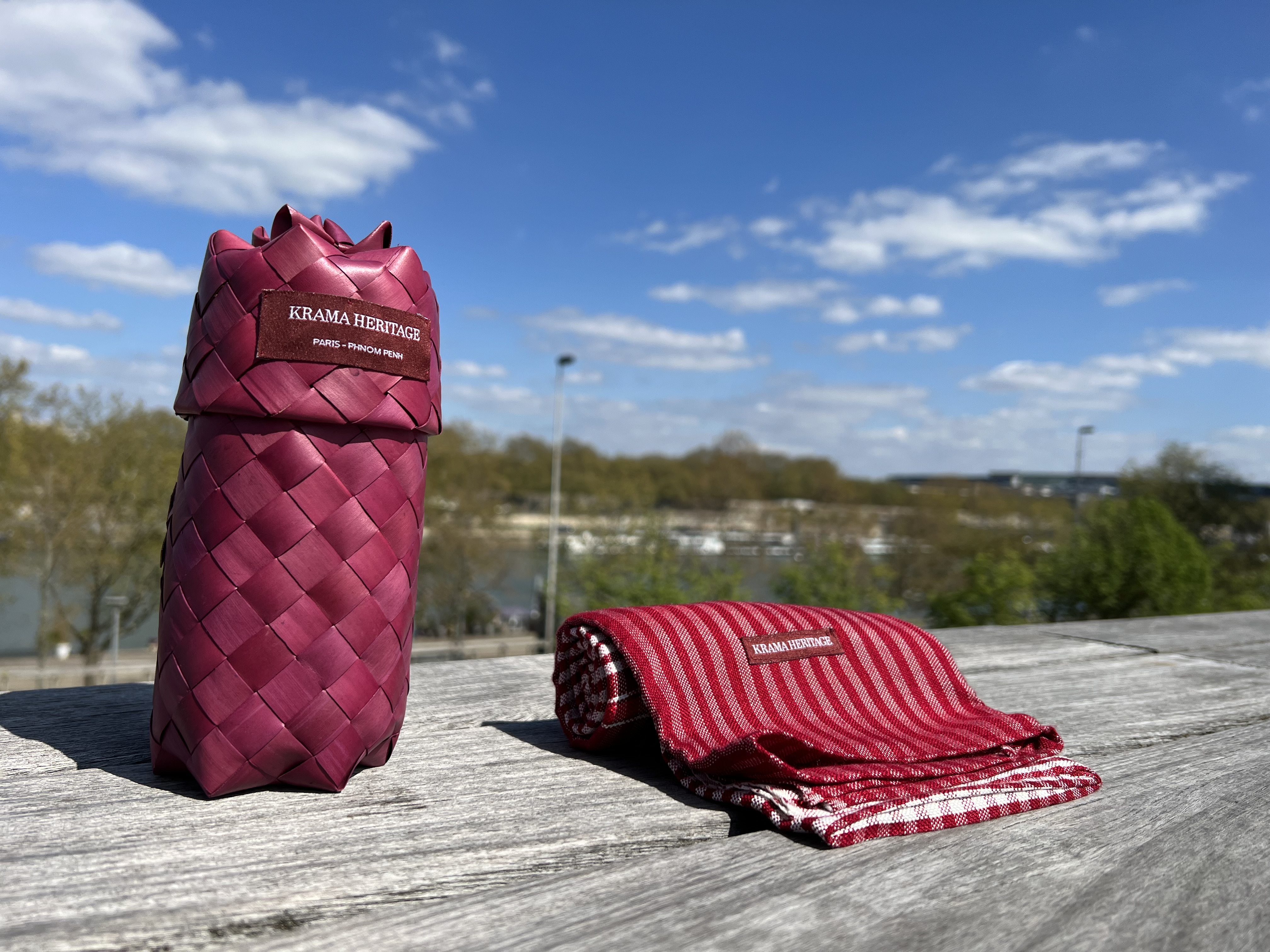 Le Grand Krama Origine Grenat 7