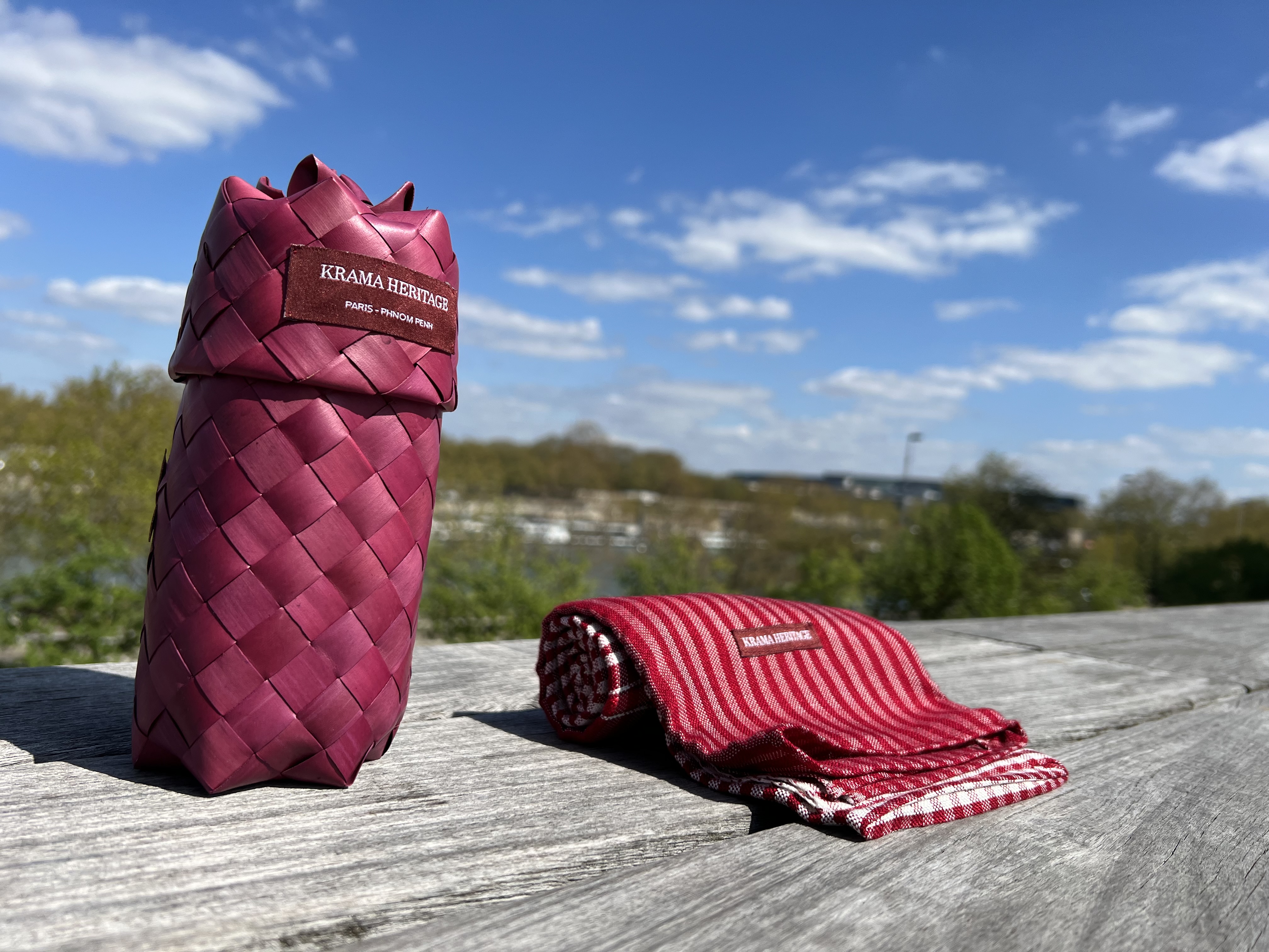 Le Grand Krama Origine Grenat 8