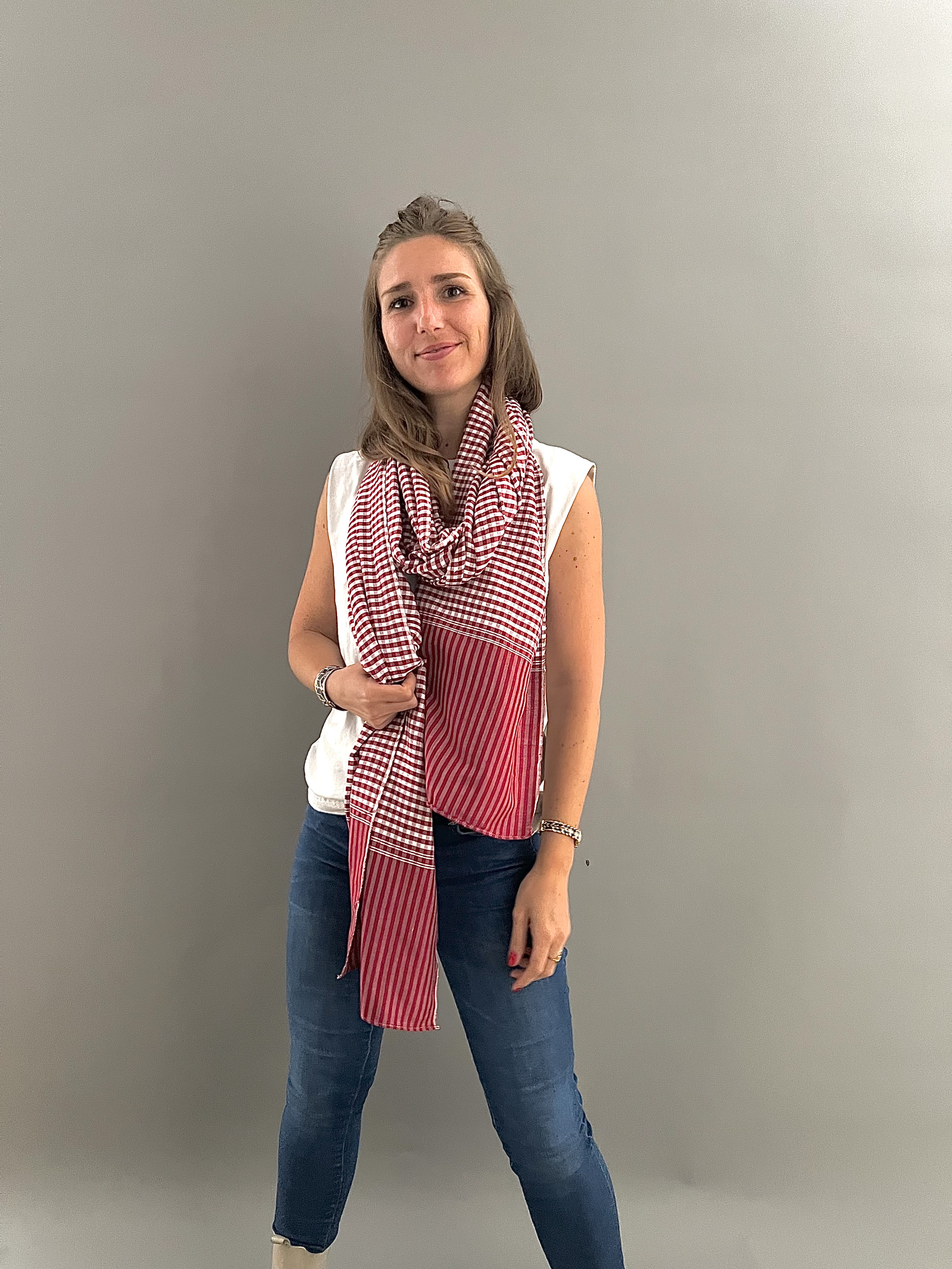 Le Krama Origine Grenat 3 Tours 4