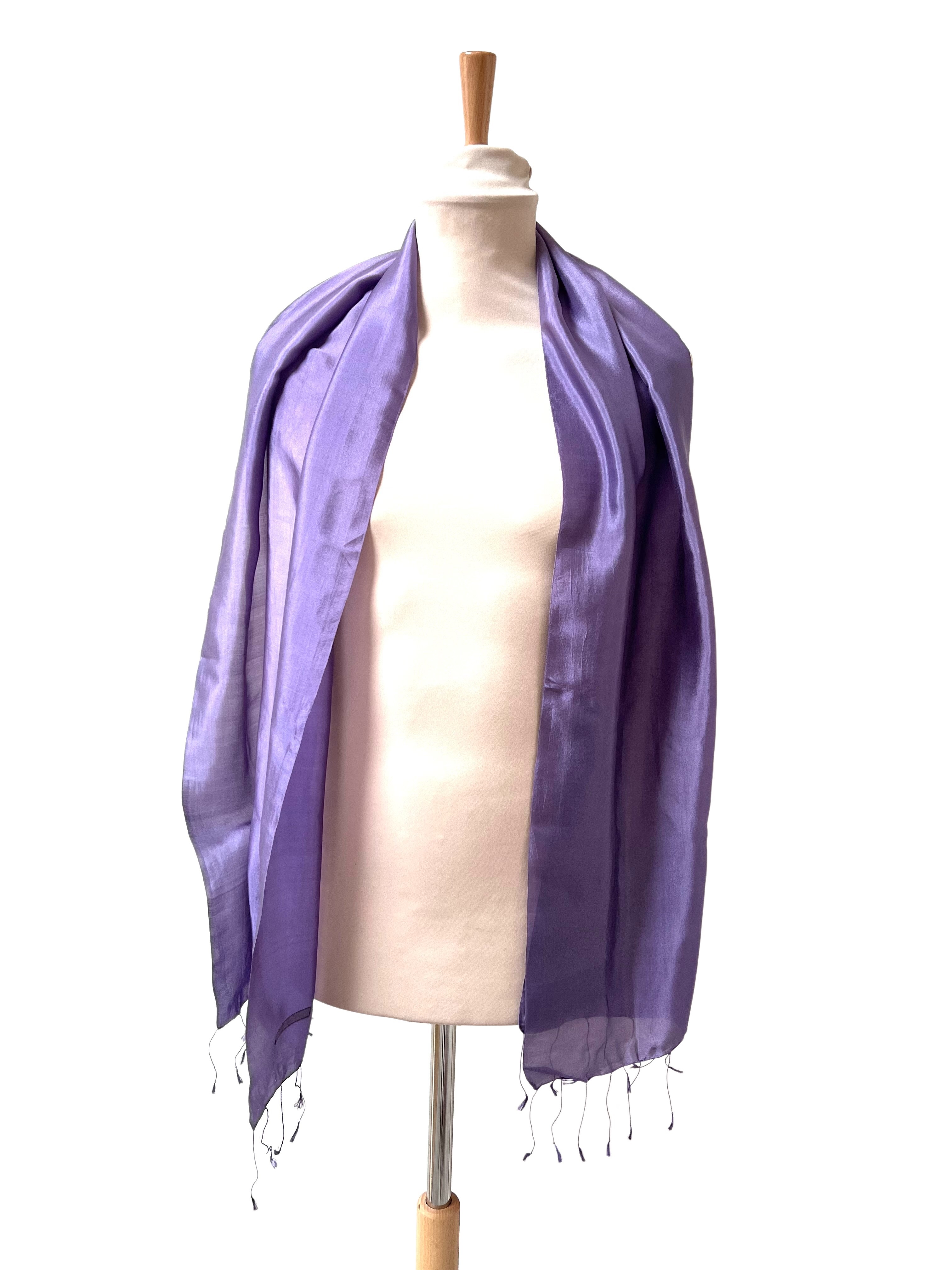 Le Krama Soyeux Améthyste 5