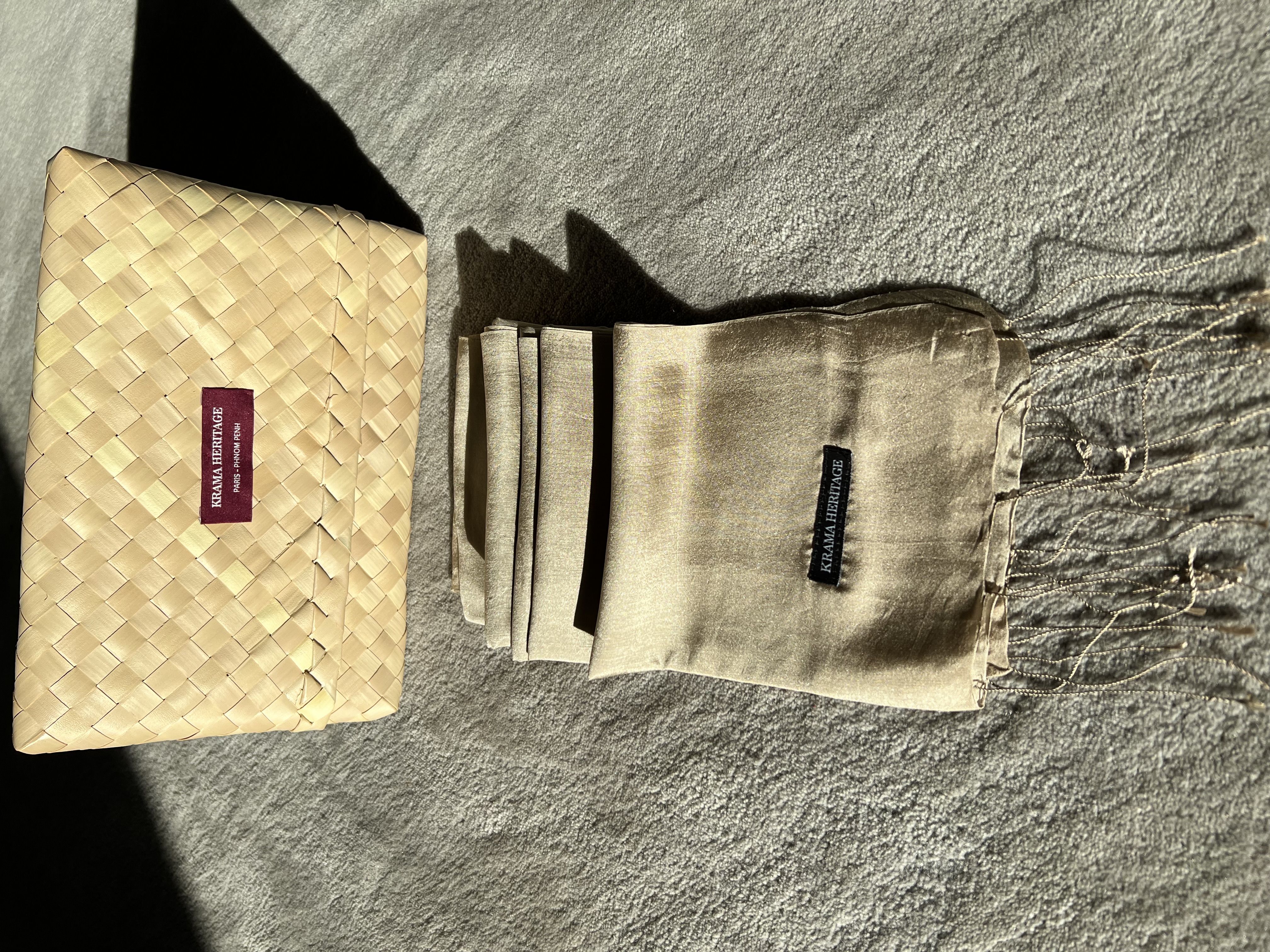 Le Krama Soyeux Sable 6