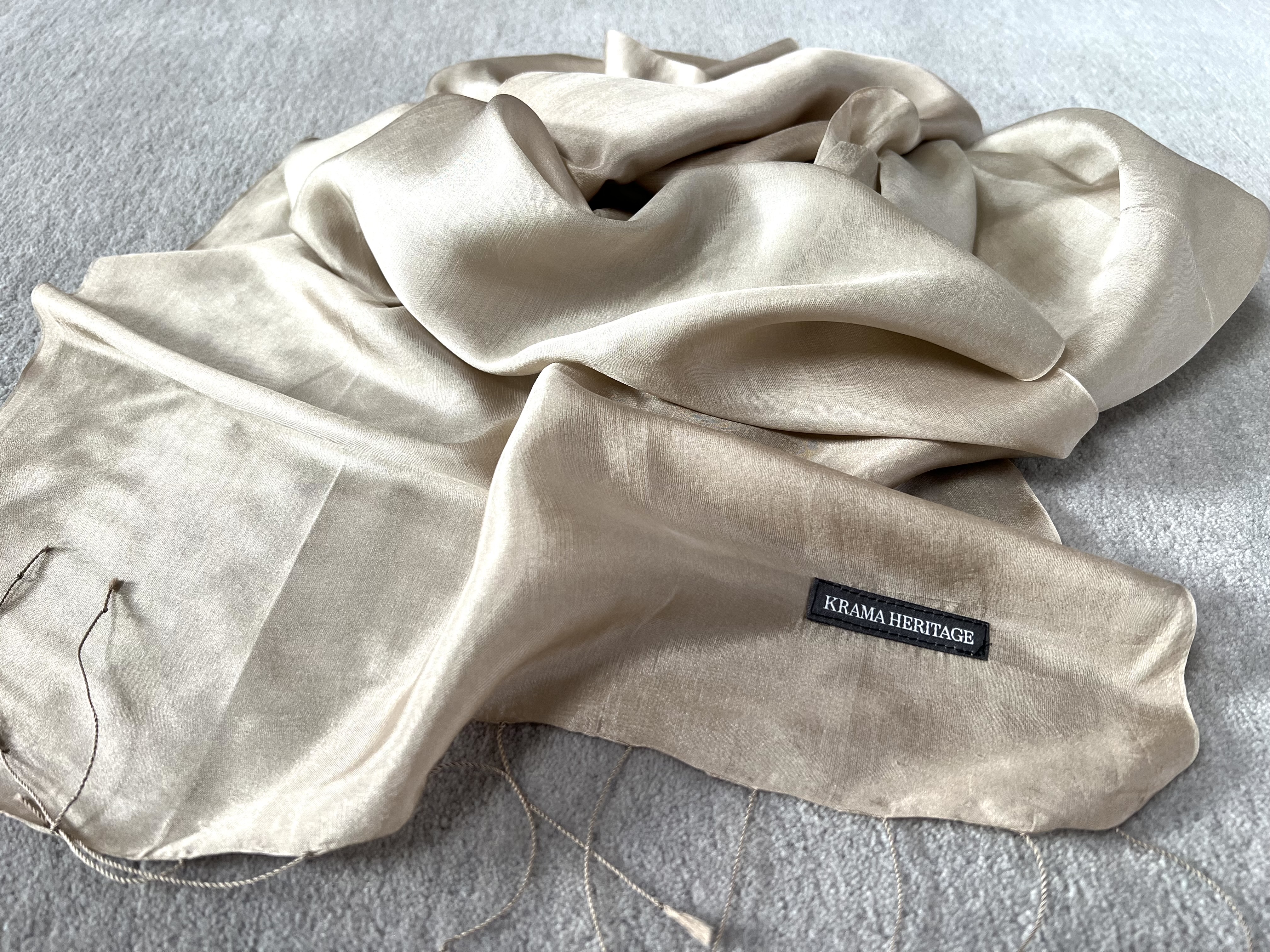 Le Krama Soyeux Sable 8