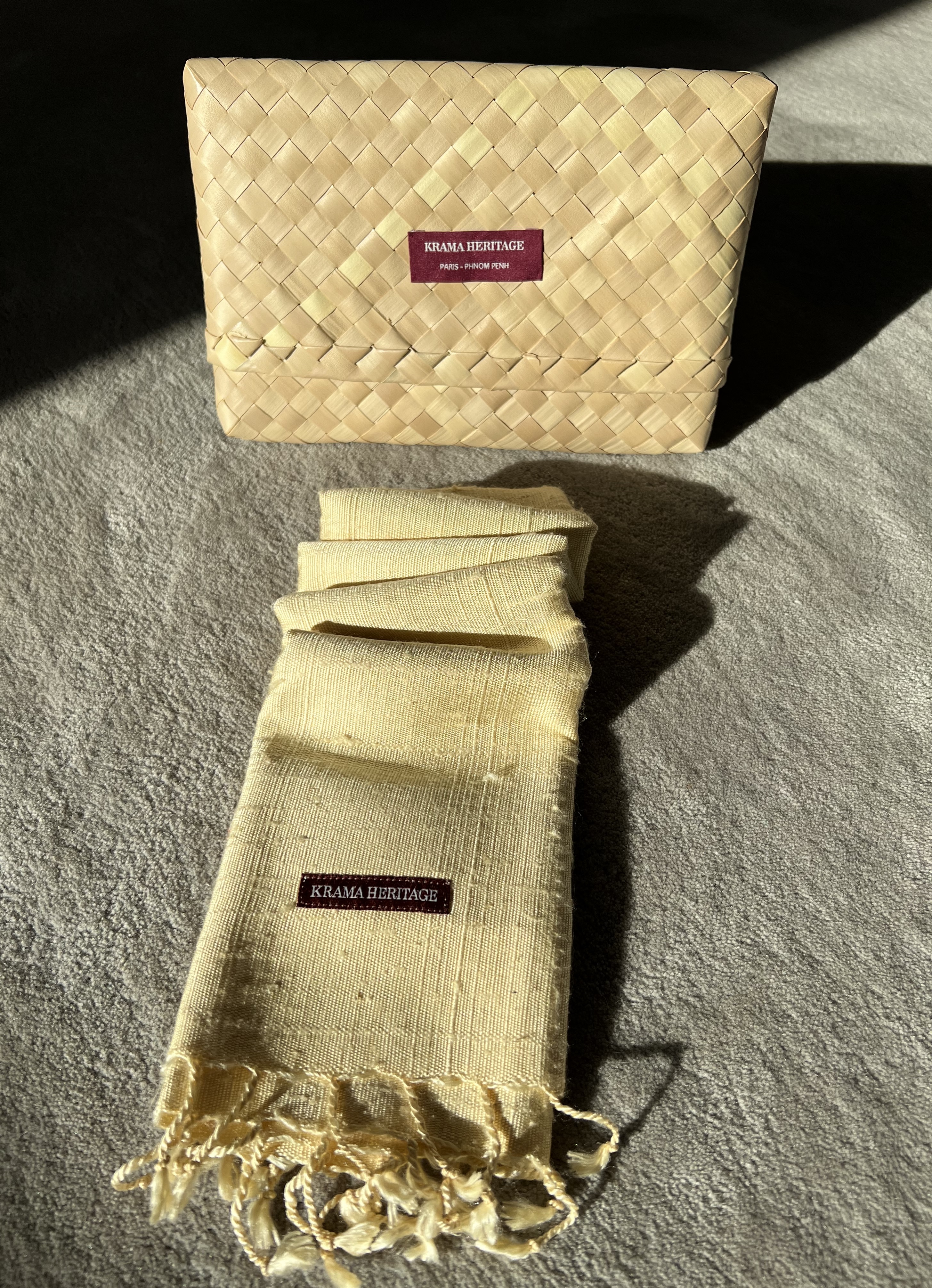 Le Krama Texturé Naturel 5