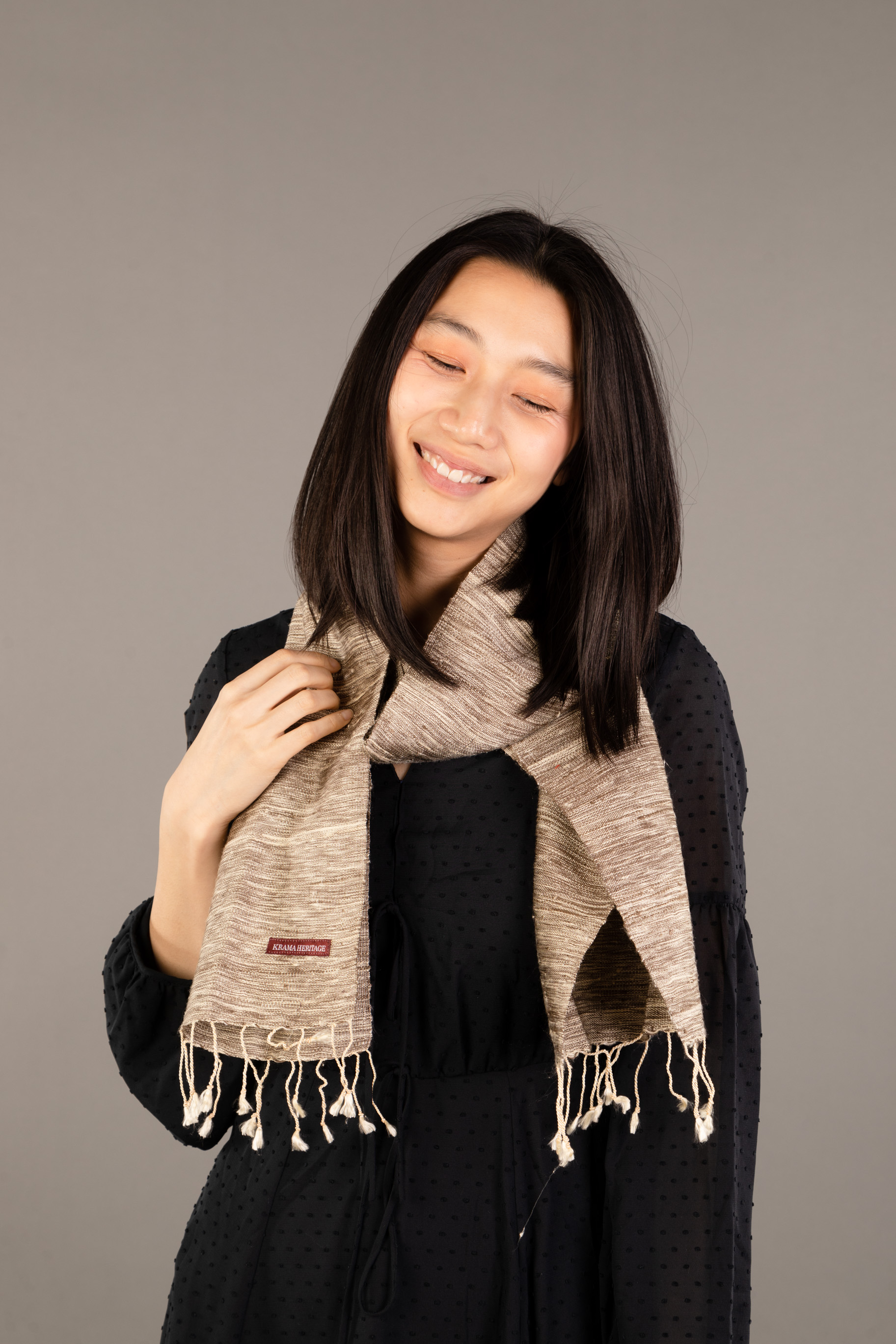 Le Krama Texturé Sable 4