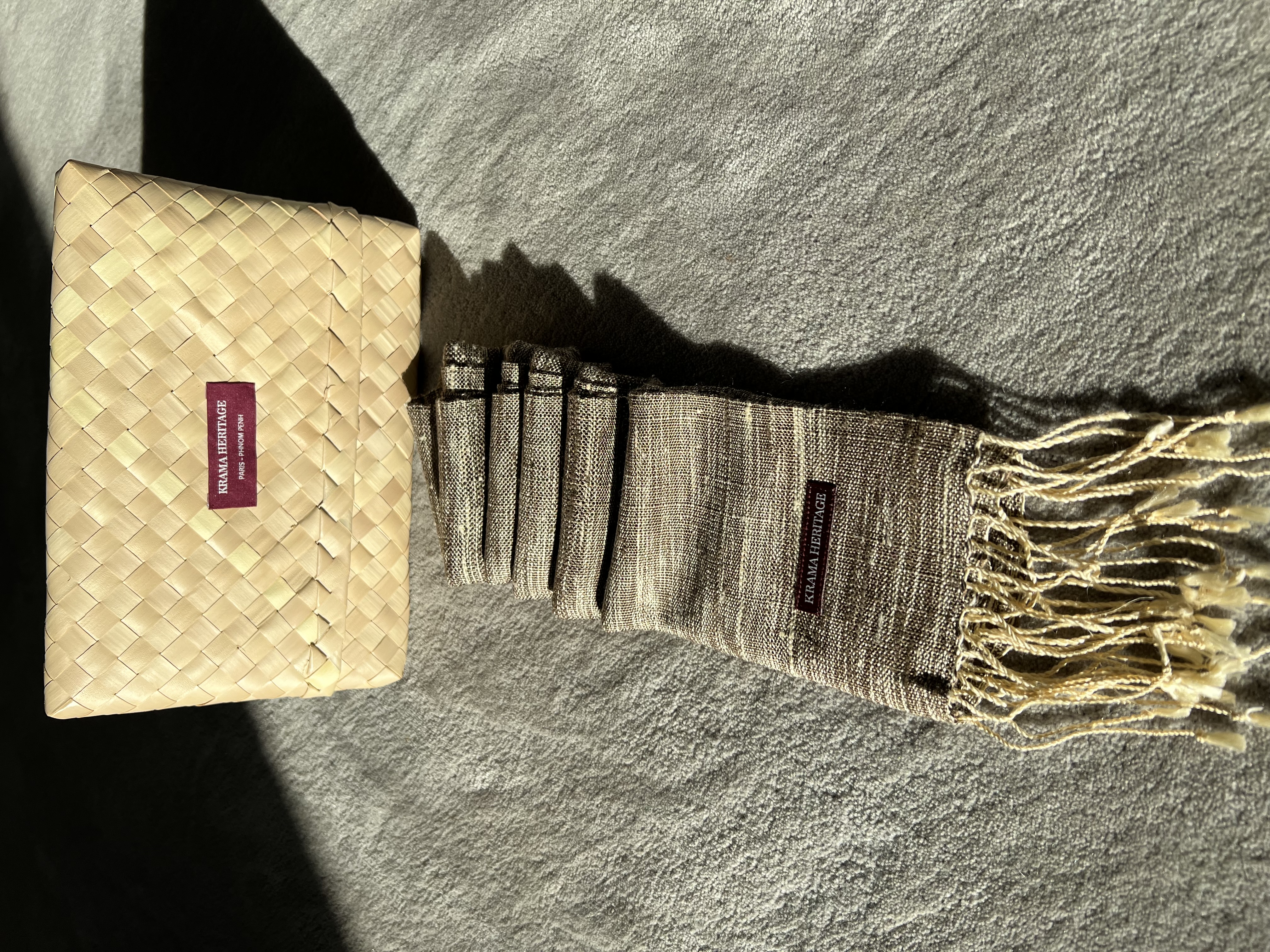 Le Krama Texturé Sable 6