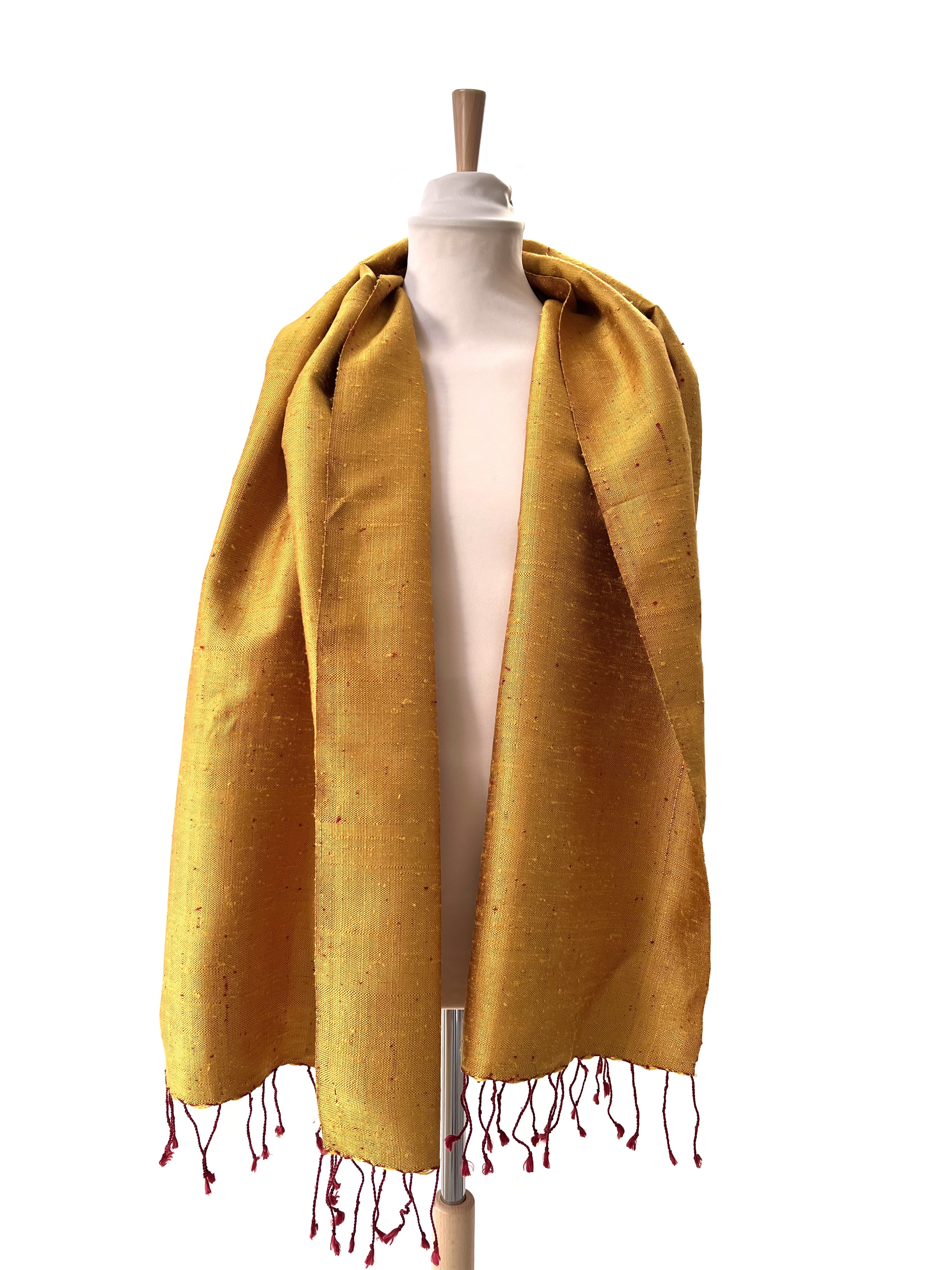 Le Grand Krama Texturé Or 5