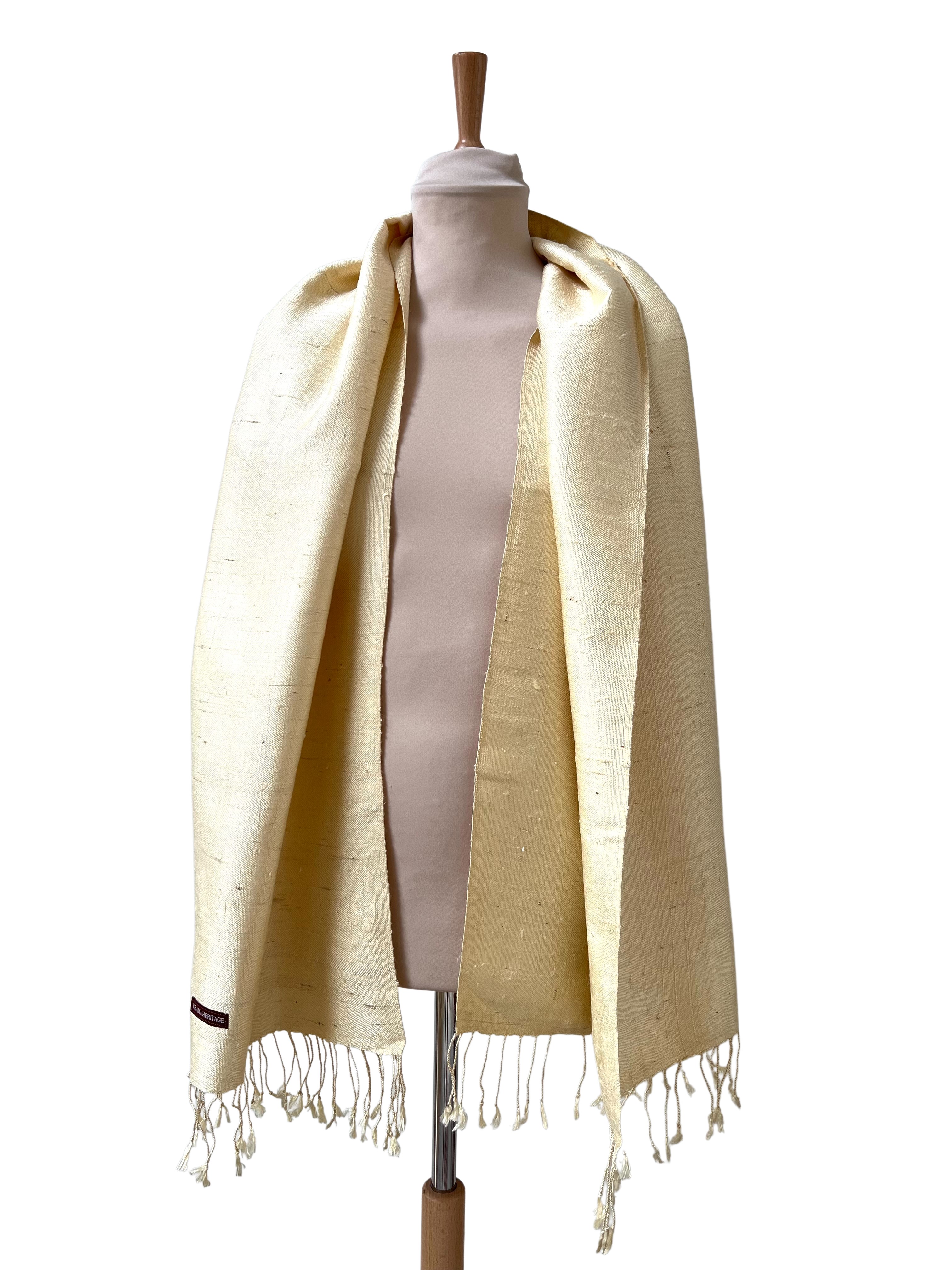 Le Grand Krama Texturé Naturel 6