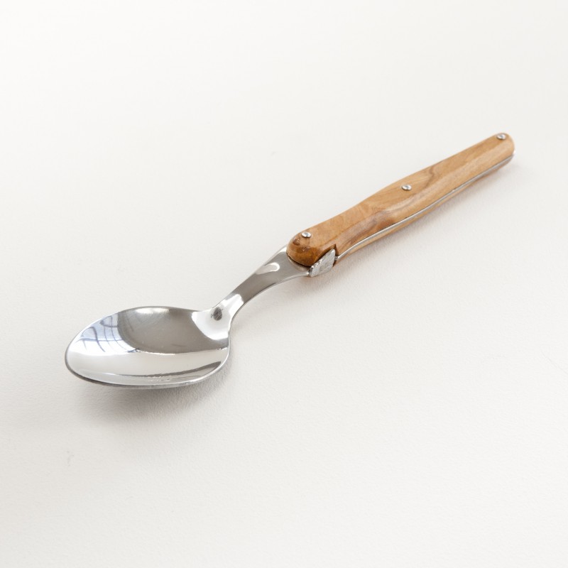 Cuillère à soupe manche en bois, fabriquée en France