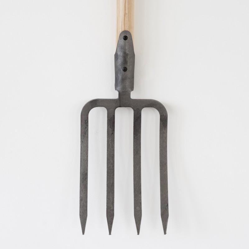 Fourche à bêcher manche 80 cm, fabriquée au Pays-Bas