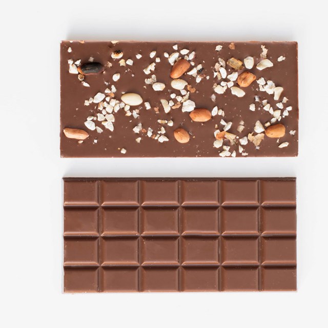 Ma tablette bio aux cacahuètes Chocolat au lait & cacahuètes 2