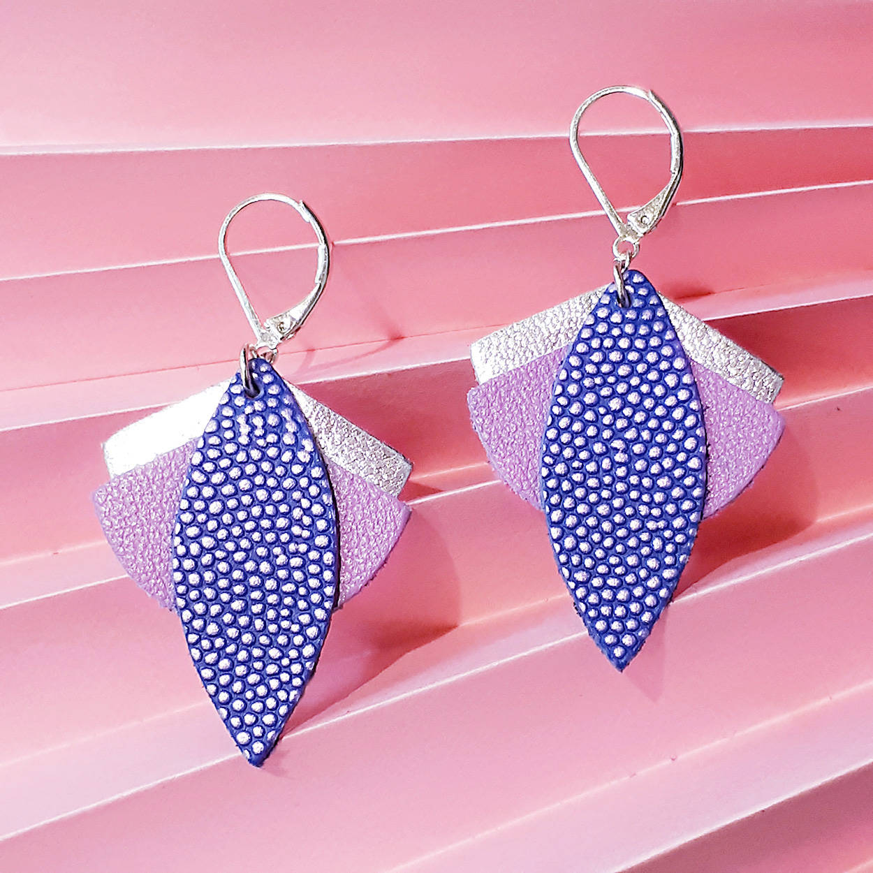 Boucles d'oreilles LOTUS Parme 5