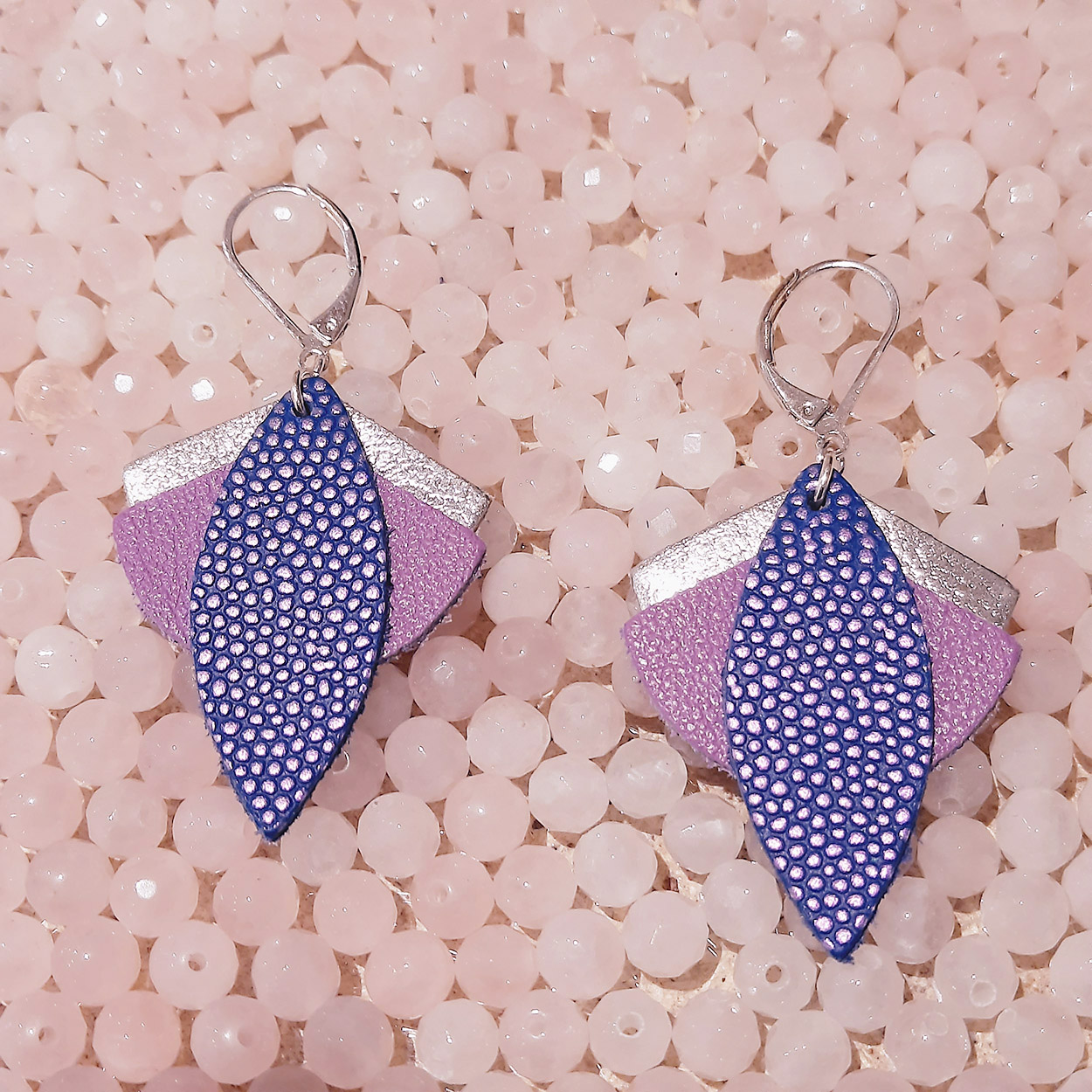 Boucles d'oreilles LOTUS Parme 6