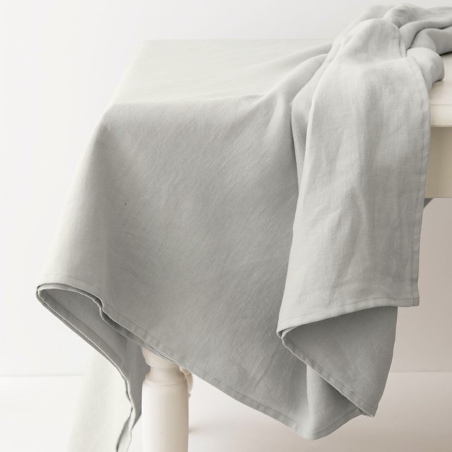 Nappe en lin léger cendre - Plusieurs dimensions 2