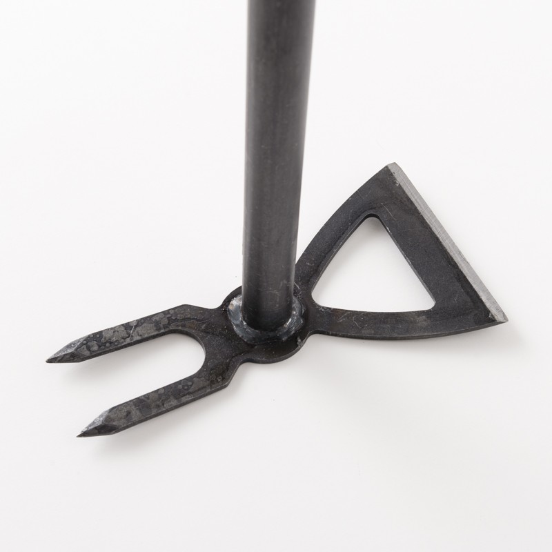 Serfouette à fourche atout fer, fabriquée au Pays-bas