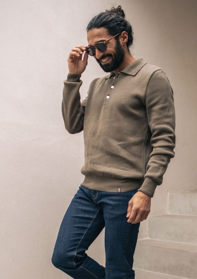 Pull SINCERE - Made in France - Coton Bio GOTS 9