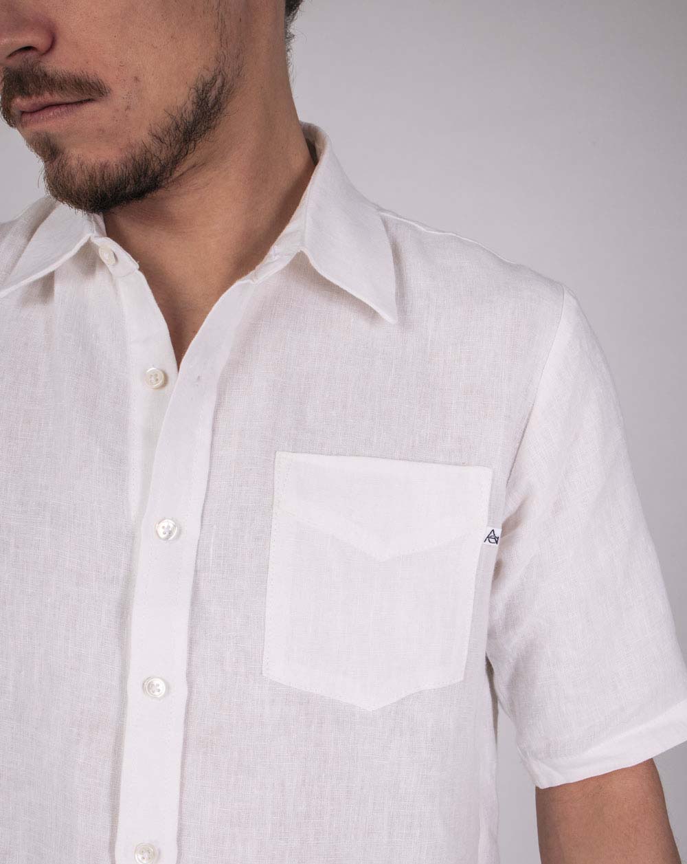 Chemise Zupiter Homme en 100% Lin Made in France  4