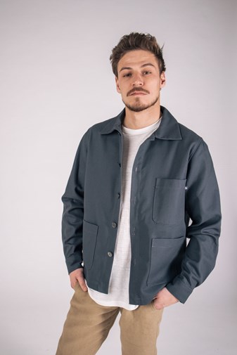 Veste Zularit Unisexe Upcyclé Plomb