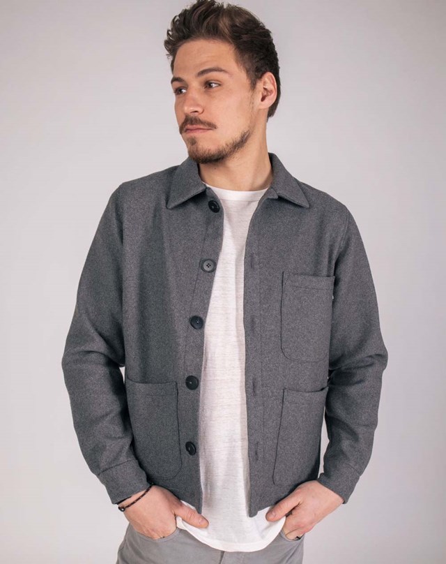 Veste Zularit Unisexe en Laine Upcyclé  2
