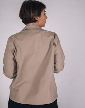 Veste Zularit Unisexe Upcyclé Beige 5