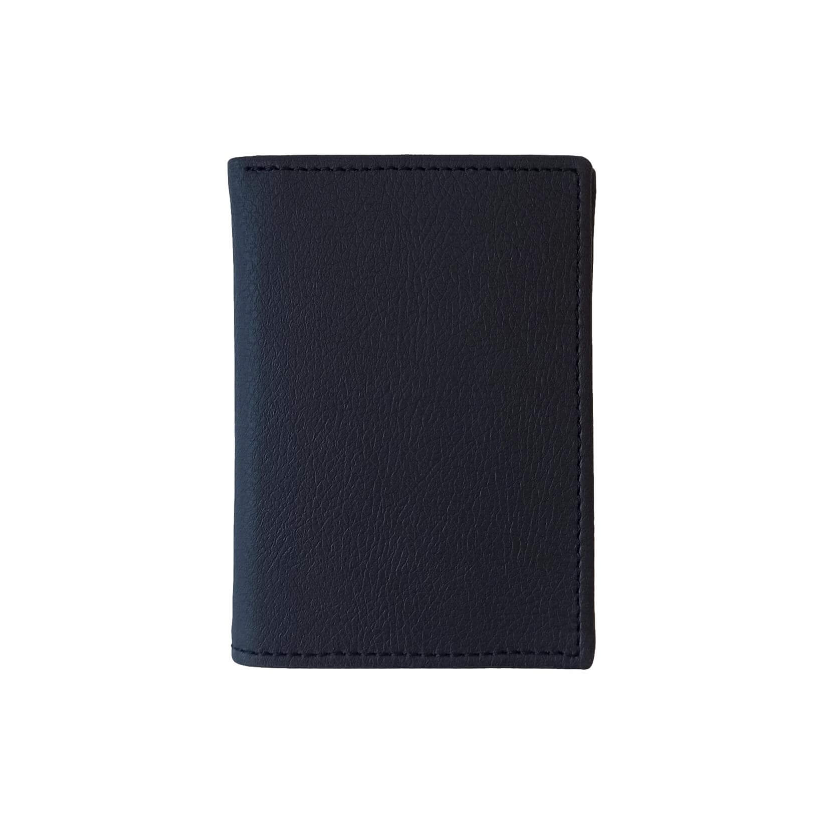 Porte-cartes en cuir de pomme bordeaux - Idée cadeau 2