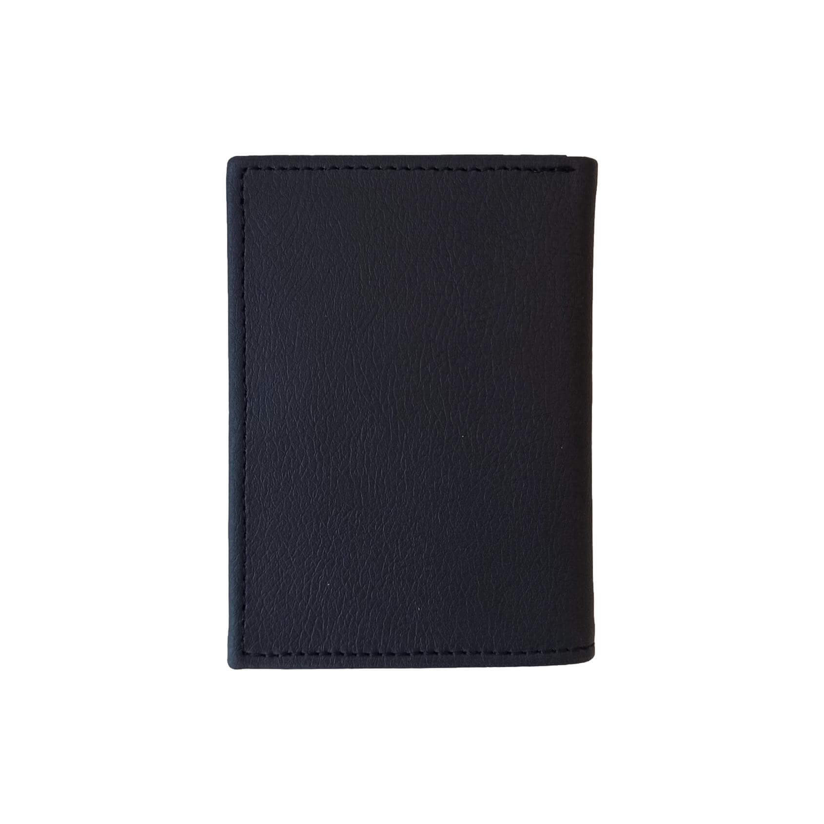 Porte-cartes en cuir de pomme bordeaux - Idée cadeau 3