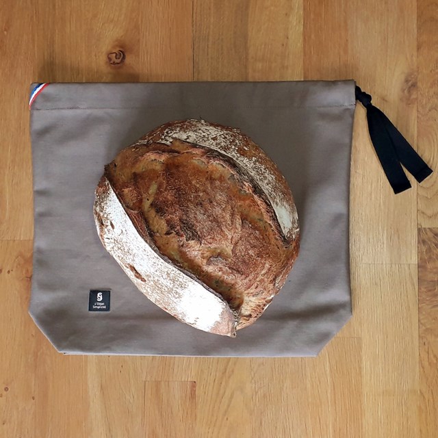 Sac à pain rond 6