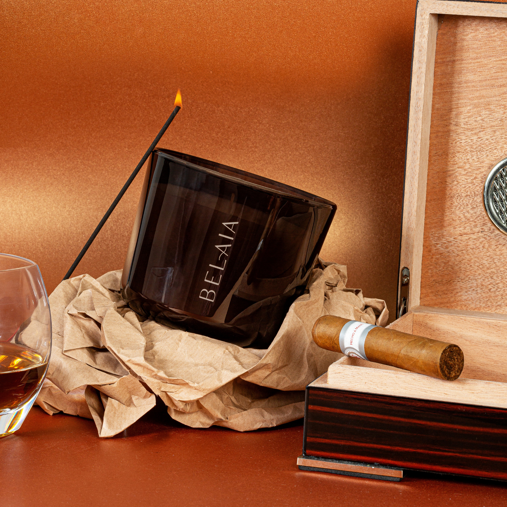 Bougie Parfumée Papier d'Arménie