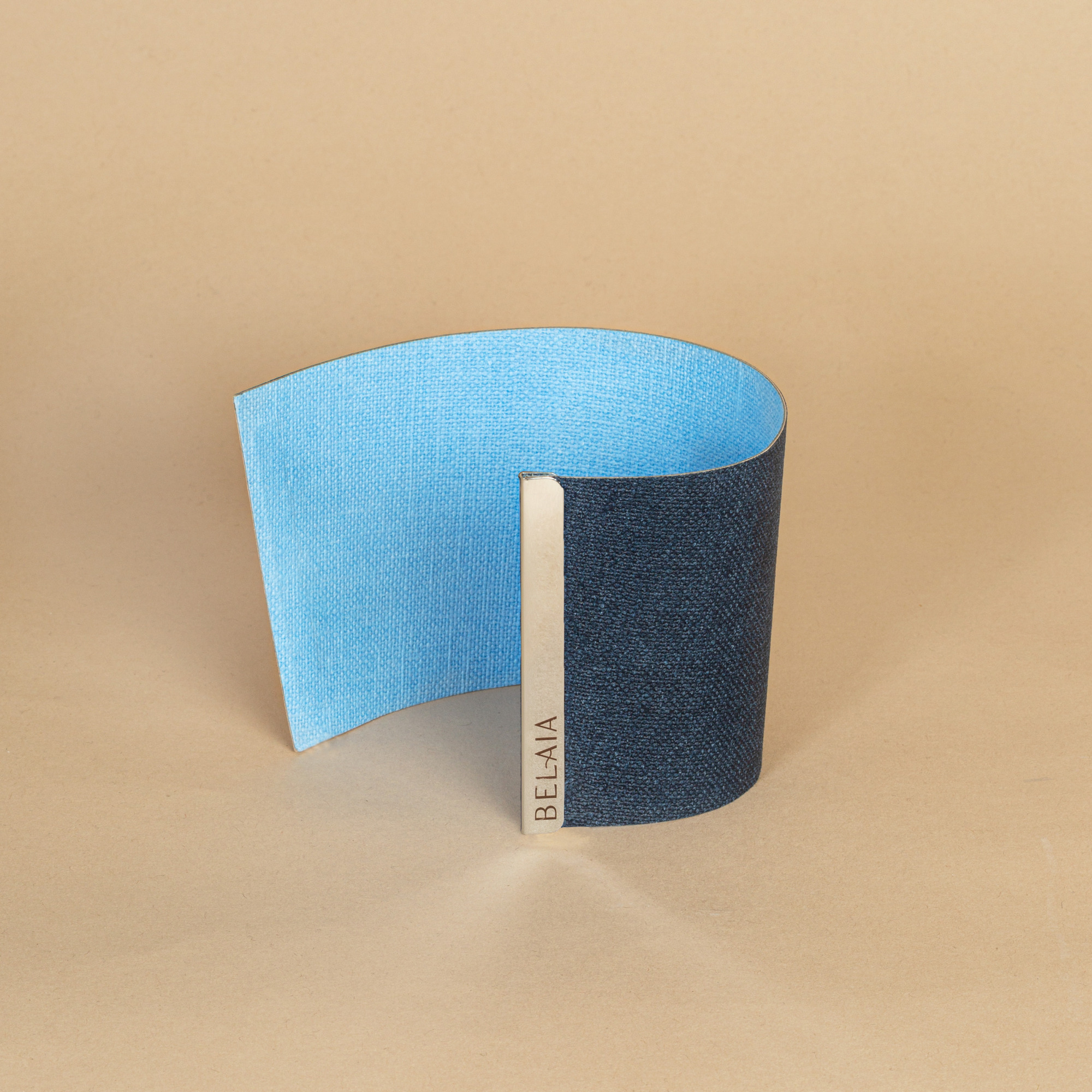 Fourreau Réversible effet Toile pour personnaliser votre bougie  4