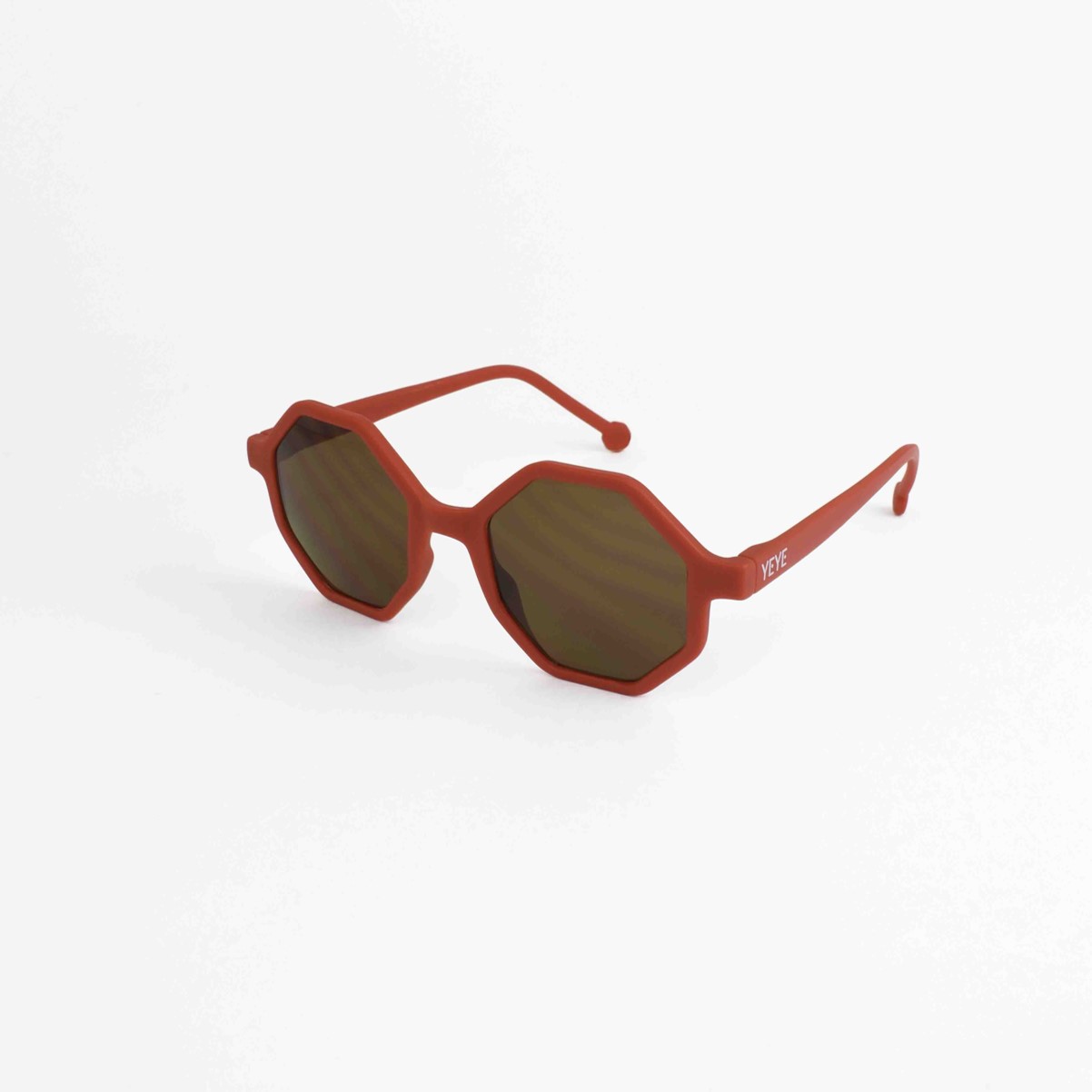 Lunettes de soleil YEYE adultes Rouge Terracotta 4