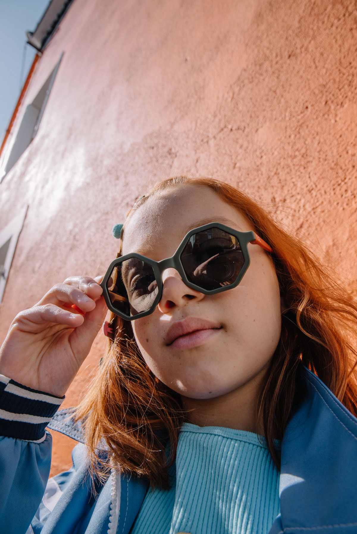 Lunettes de soleil YEYE enfants Vert Kaki 5